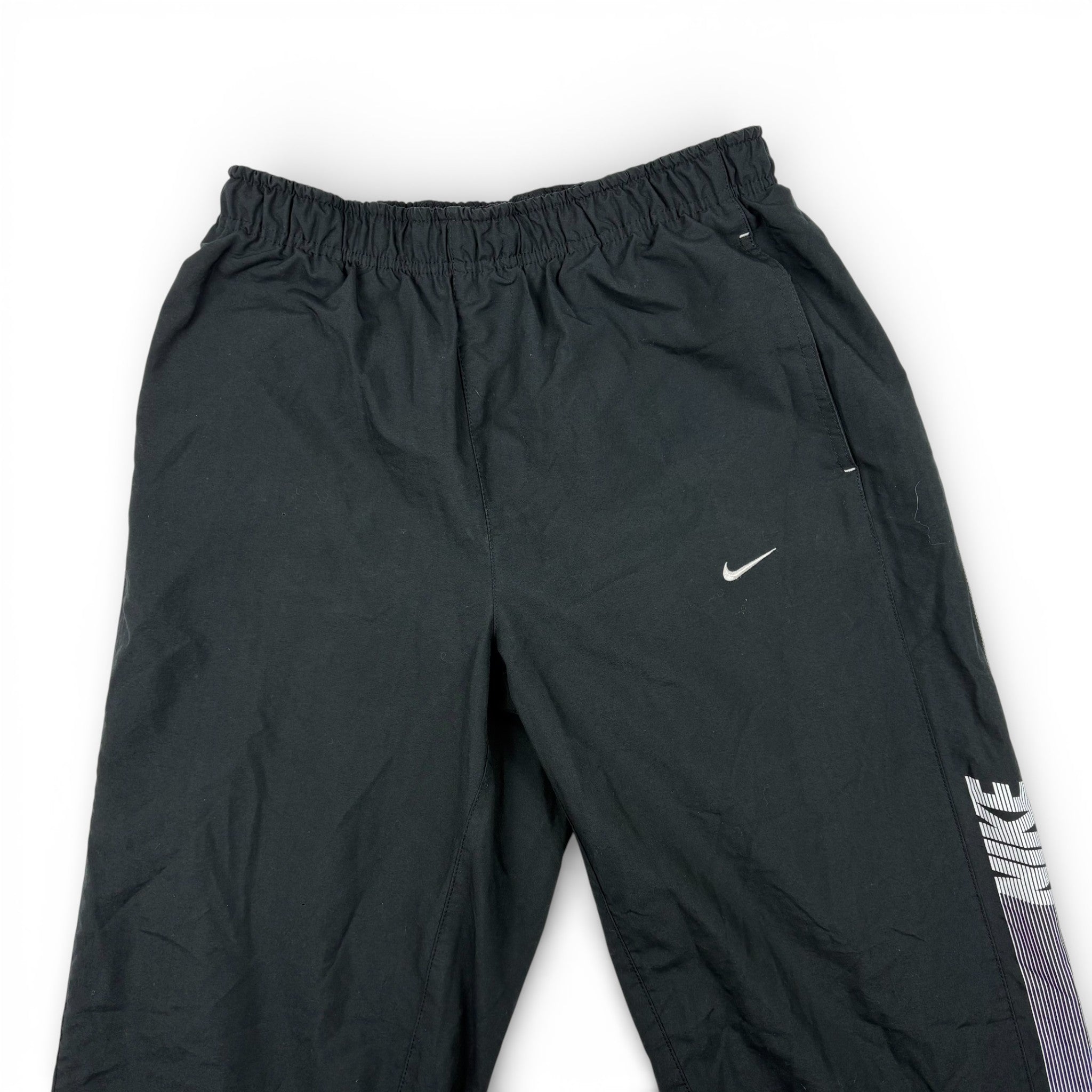 Nike Trackpants Schwarz mit Bein-Print
