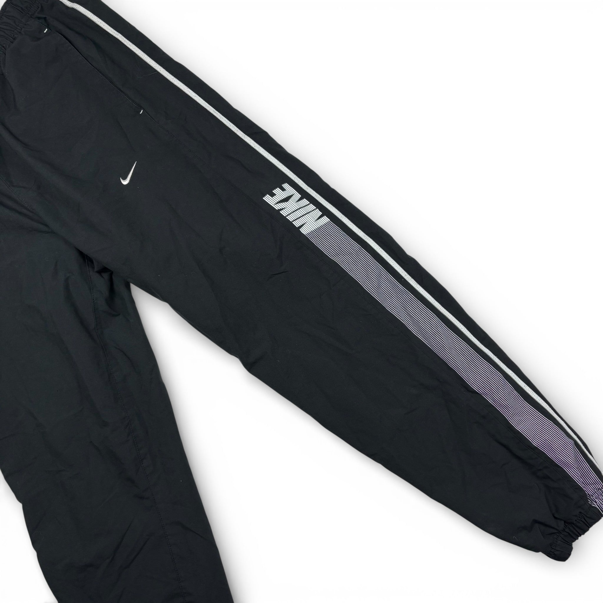 Nike Trackpants Schwarz mit Bein-Print