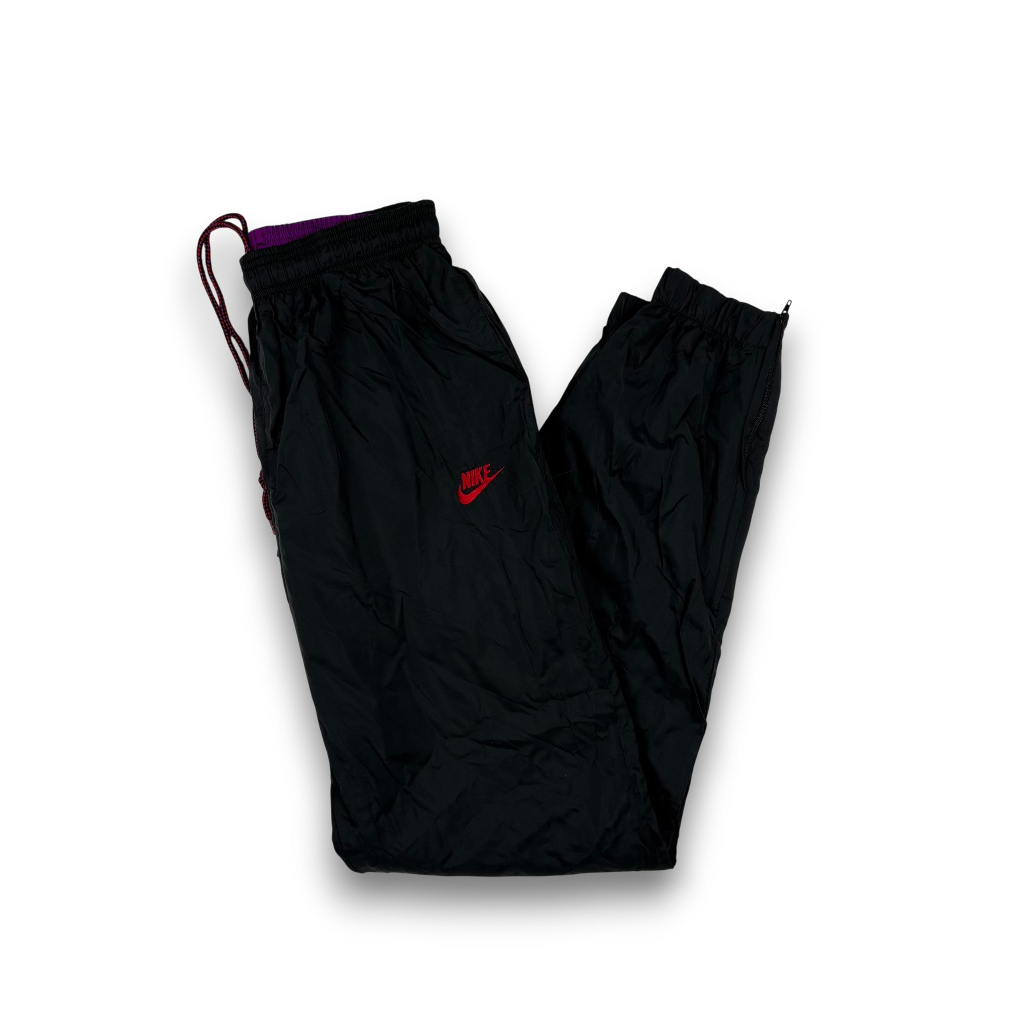 Nike Trackpants Black/Purple Vintage