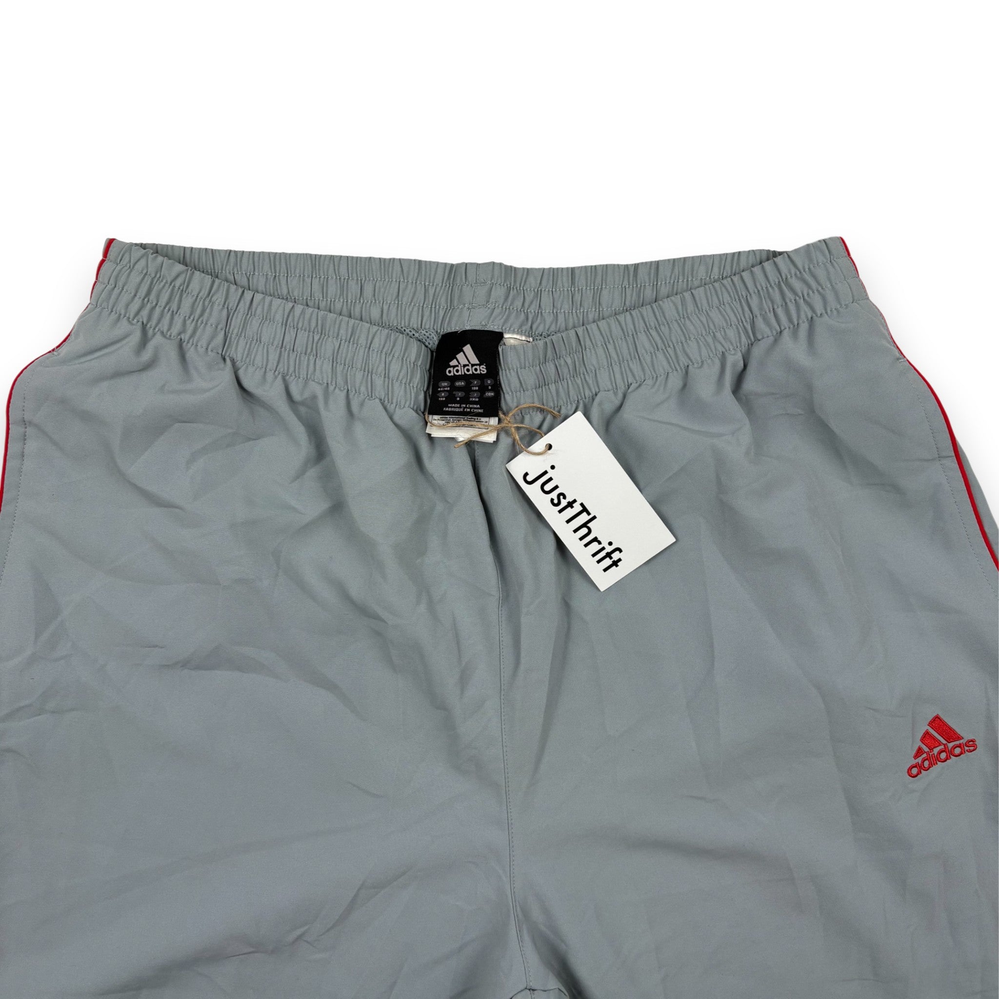 Adidas Trackpants Oslo Grau / Rot
