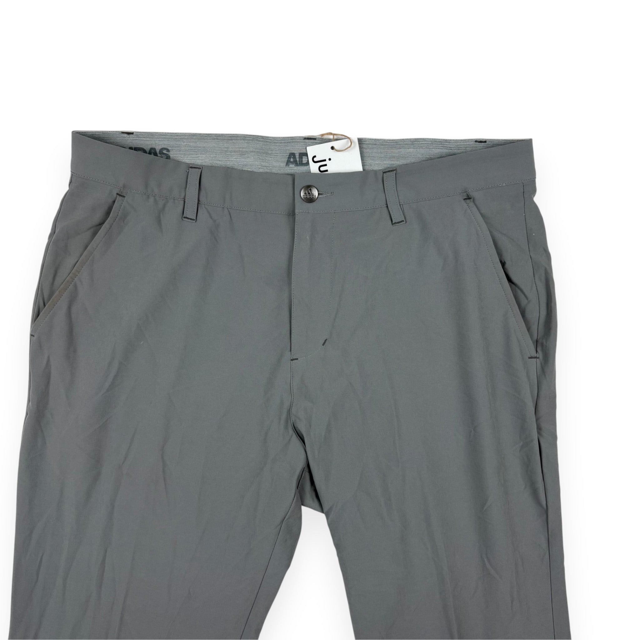 Adidas Golfhose Grau mit rotem Innenfutter