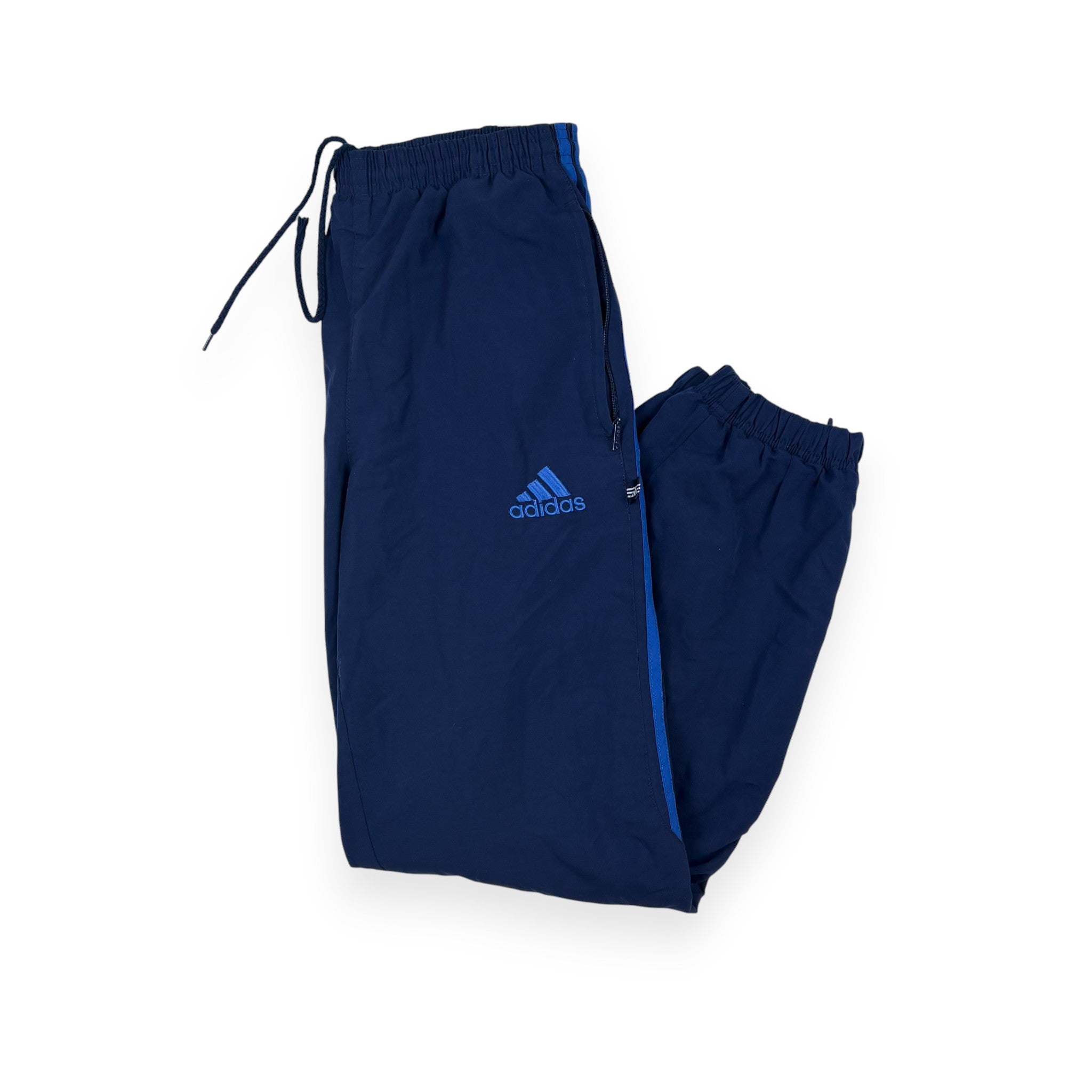 Adidas Trackpants Dunkelblau mit blauen Streifen