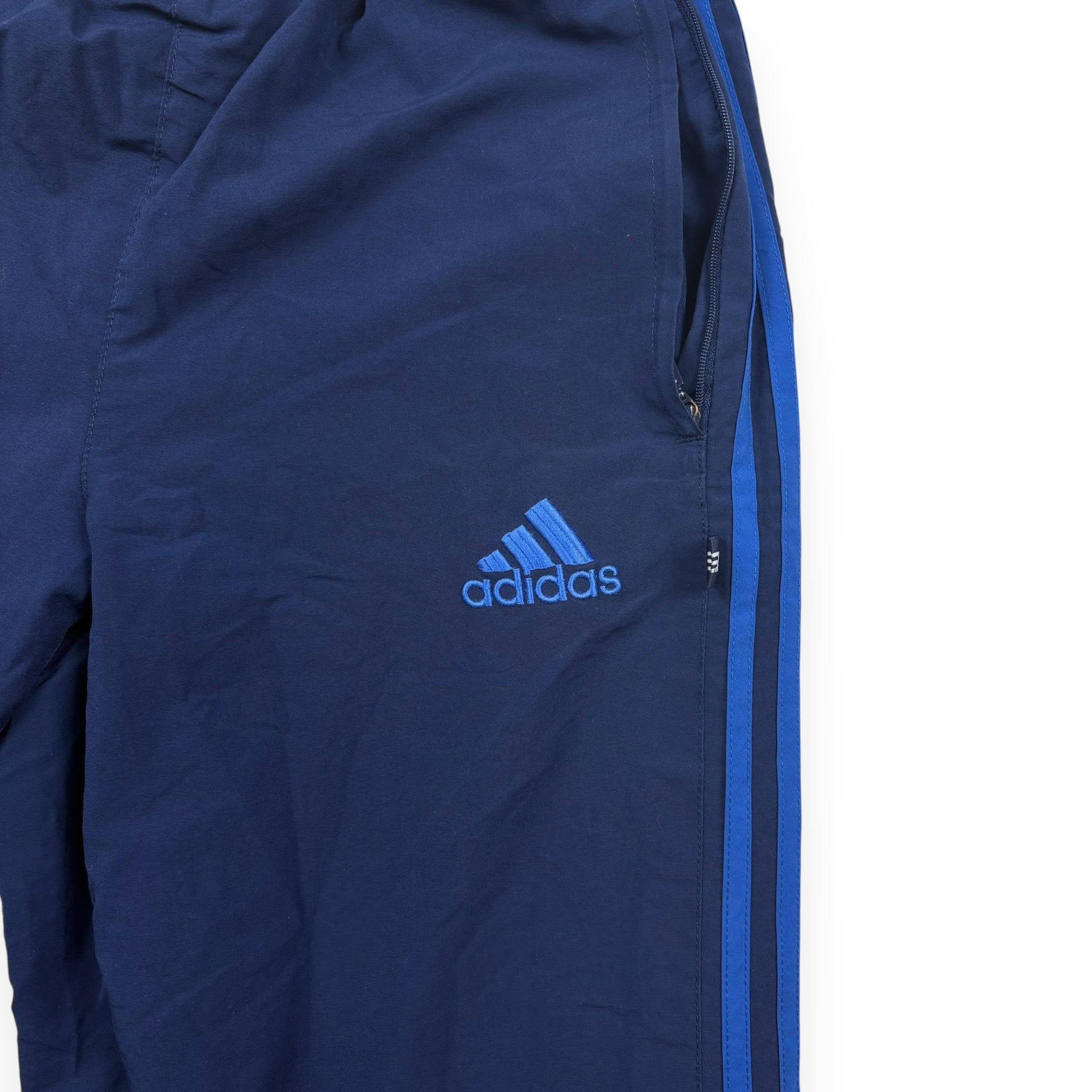Adidas Trackpants Dunkelblau mit blauen Streifen