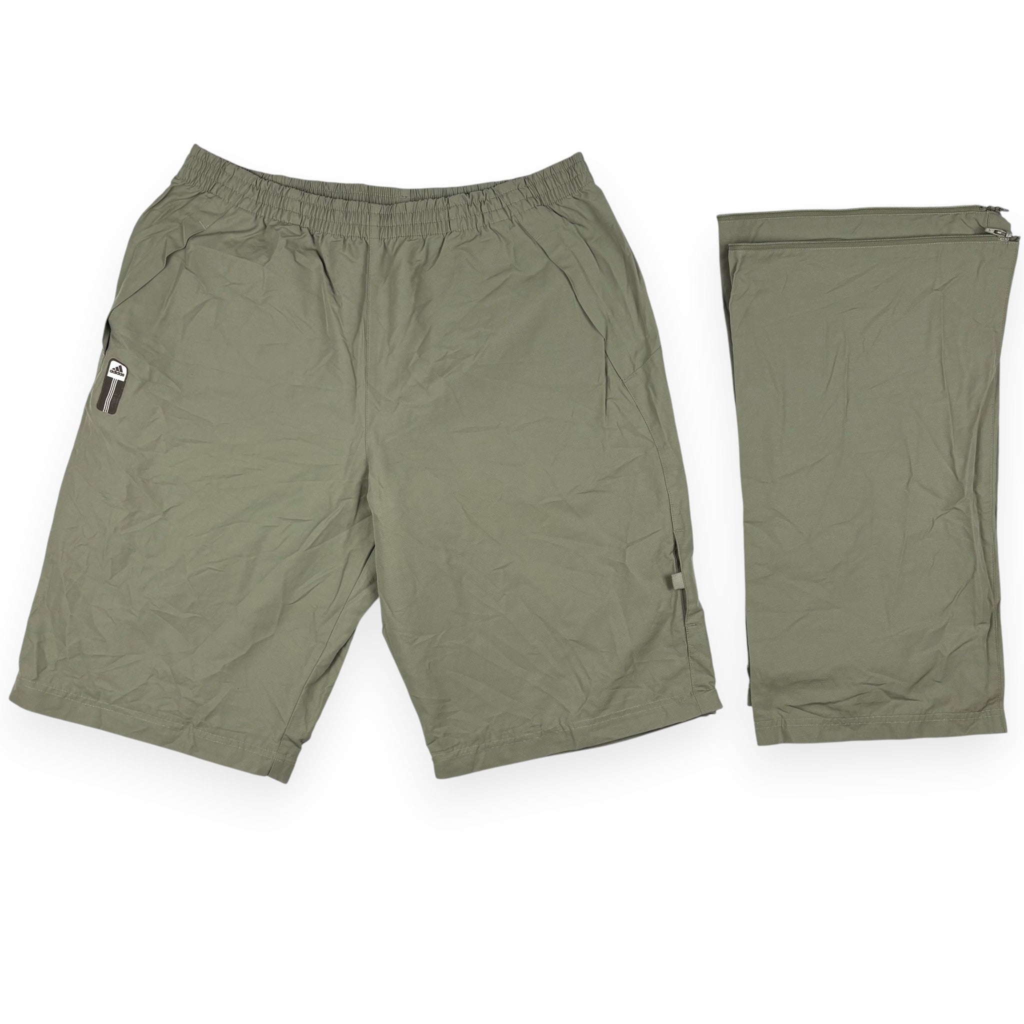 Adidas Zip-Off Outdoorhose Khaki