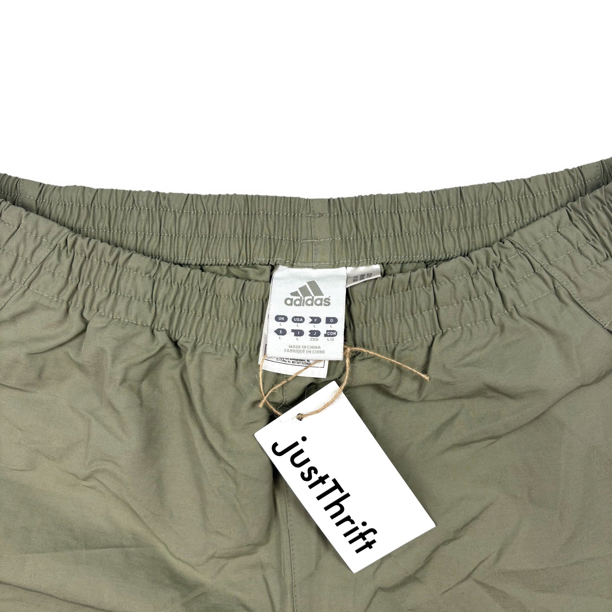 Adidas Zip-Off Outdoorhose Khaki