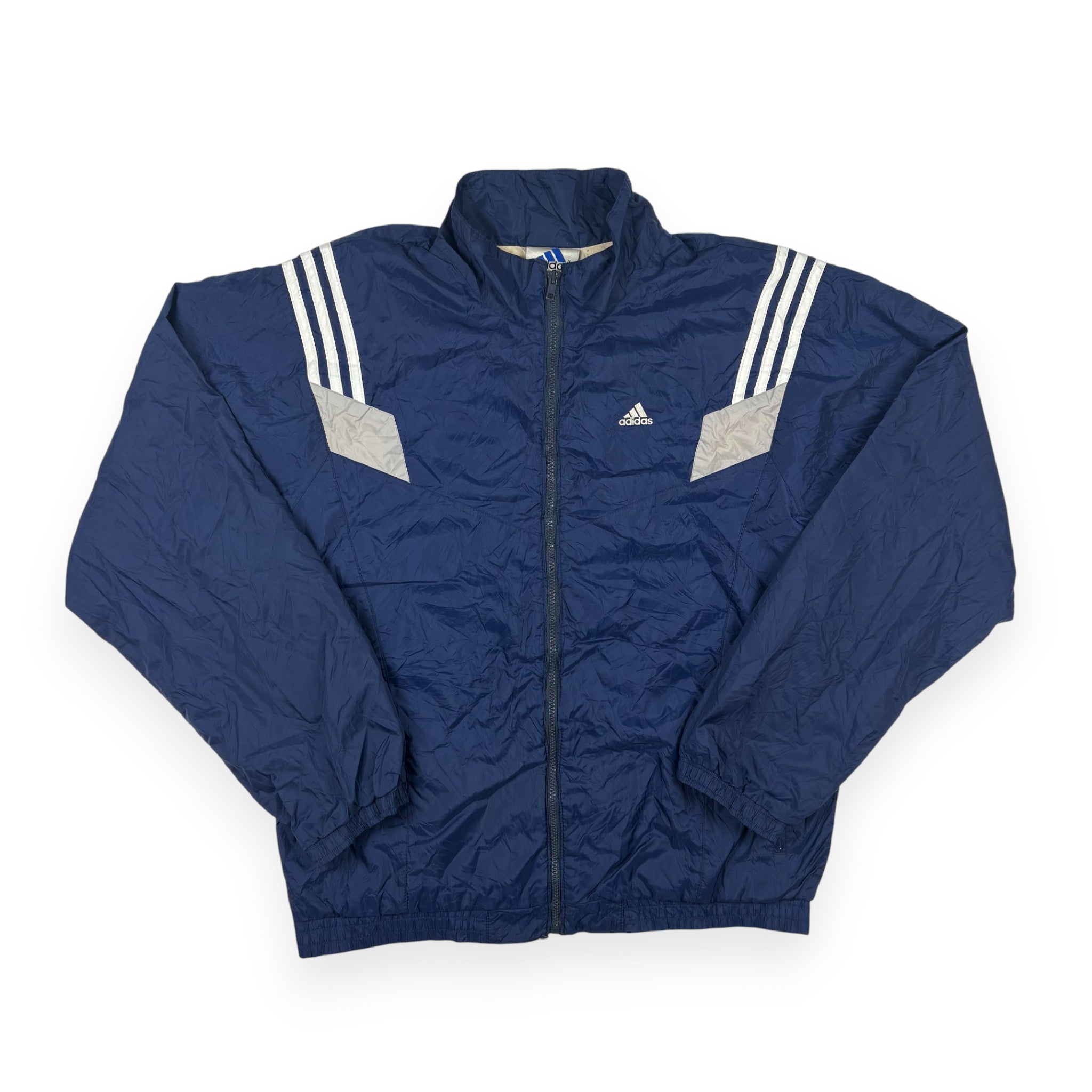 Adidas Trainingsjacke Vintage Blau Weiß