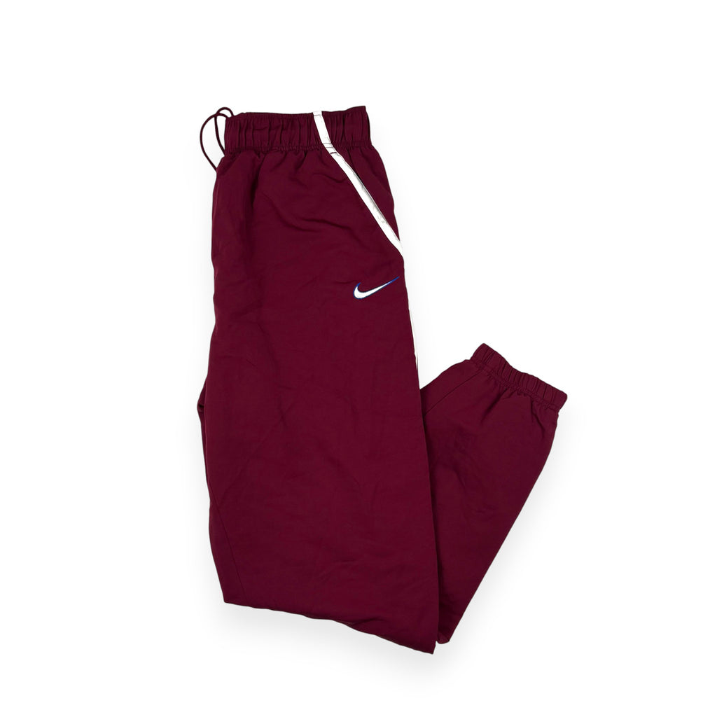 Nike NRL Rugby Trackpants Weinrot Weiß
