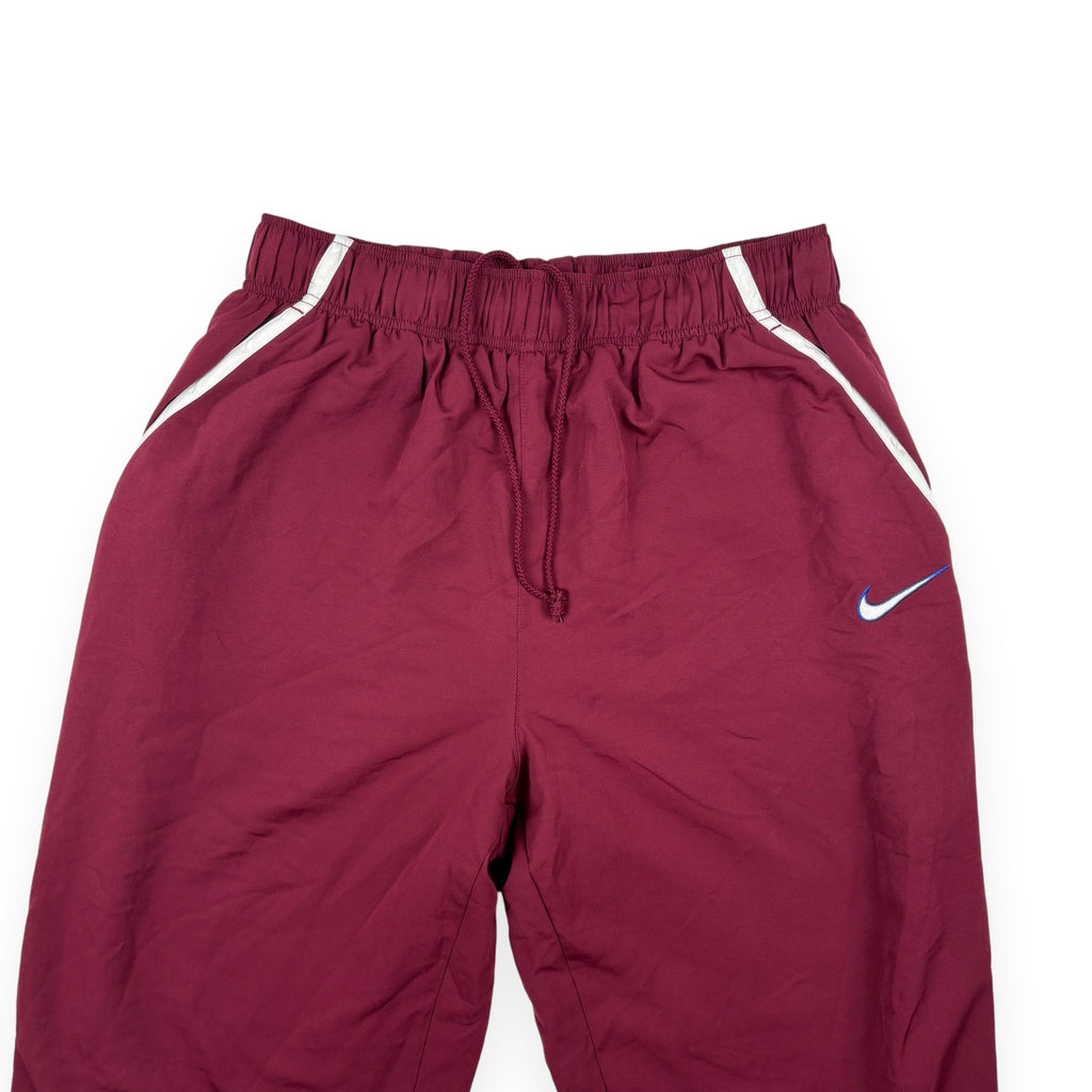 Nike NRL Rugby Trackpants Weinrot Weiß