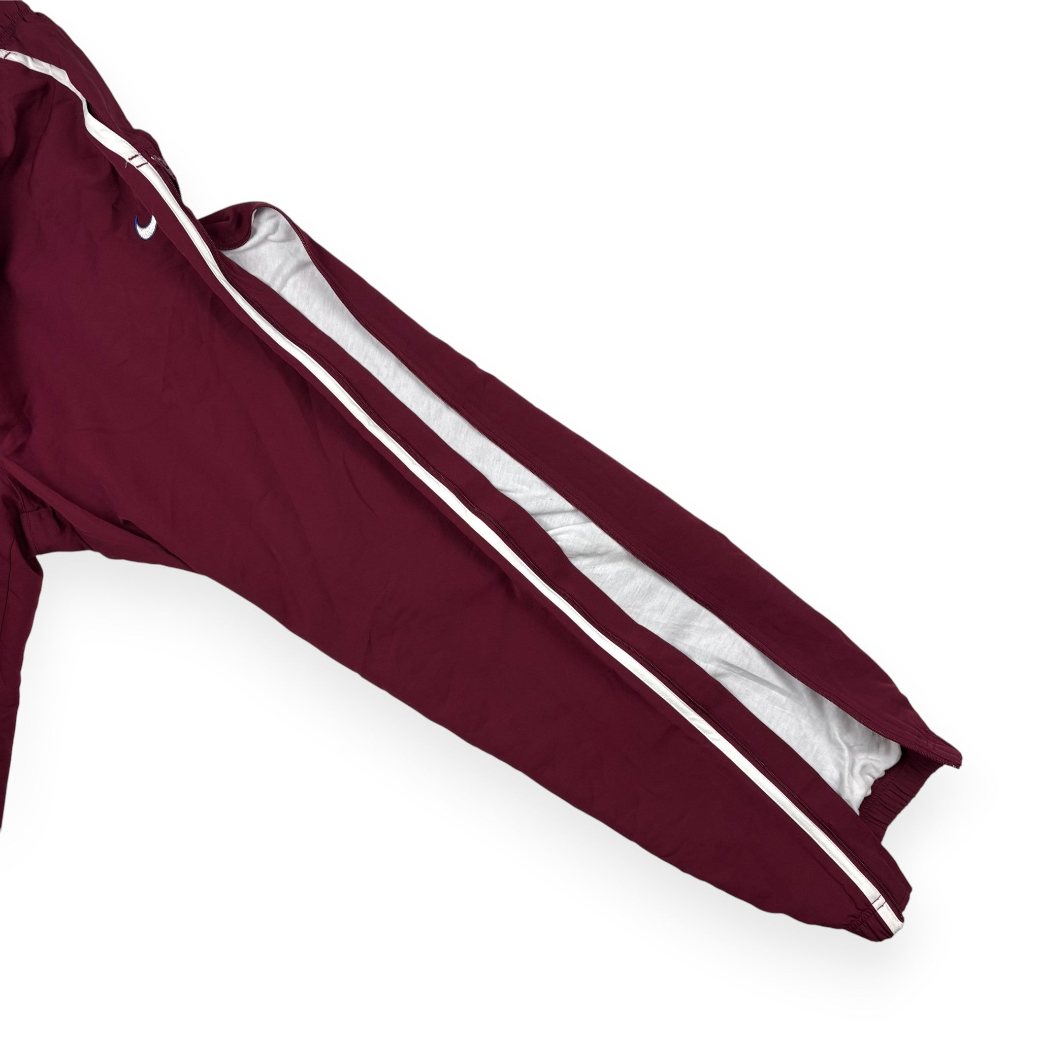 Nike NRL Rugby Trackpants Weinrot Weiß
