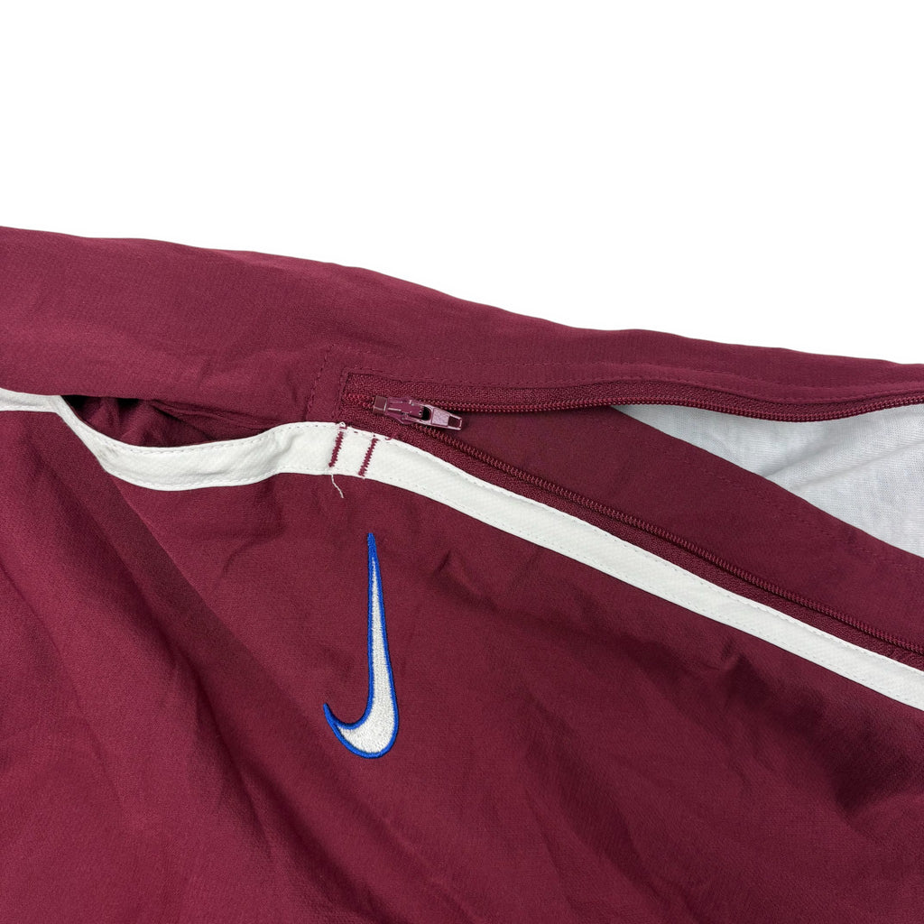 Nike NRL Rugby Trackpants Weinrot Weiß