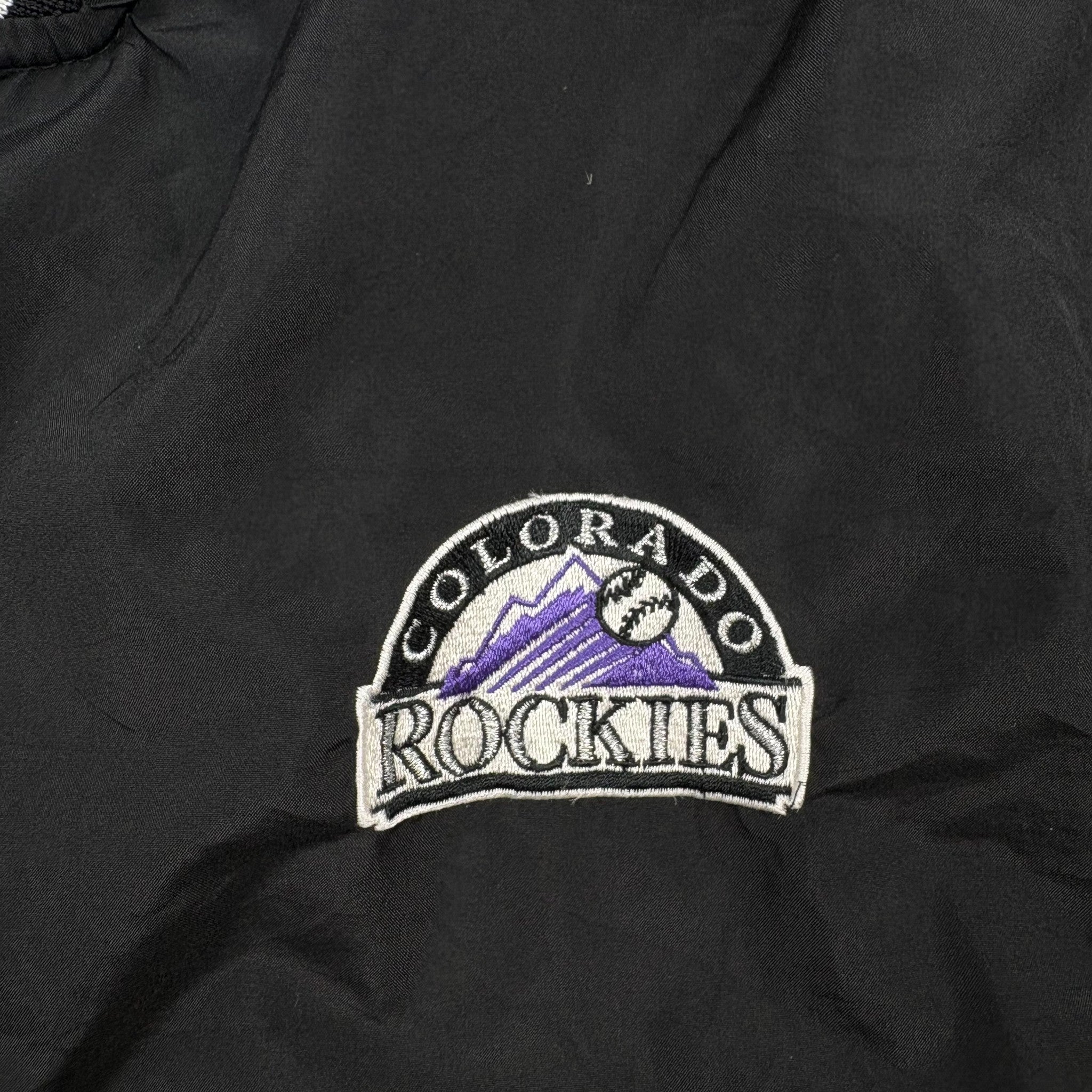 Nike Colorado Rockies Vintage Windbreaker Schwarz / Lila