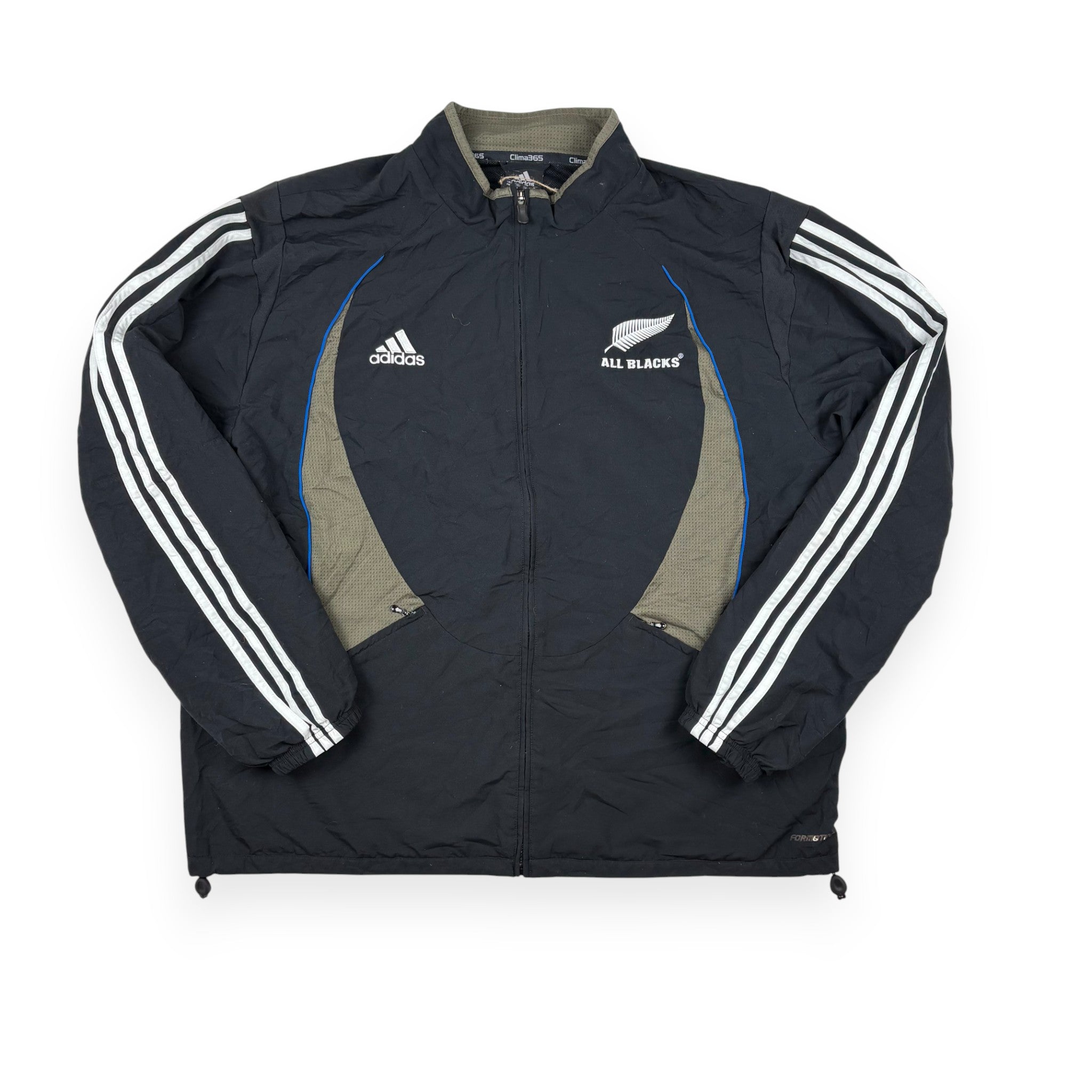 Adidas New Zealand All Blacks Trackjacket Schwarz