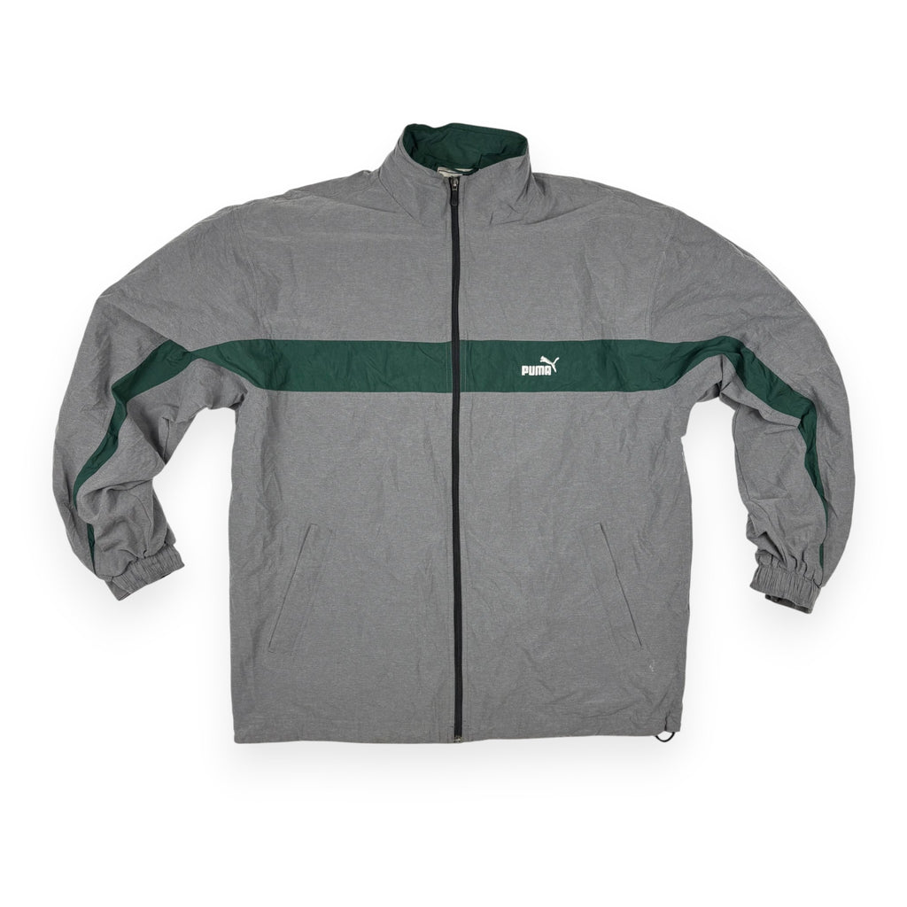 Puma Vintage Trainingsjacke Grau/Grün