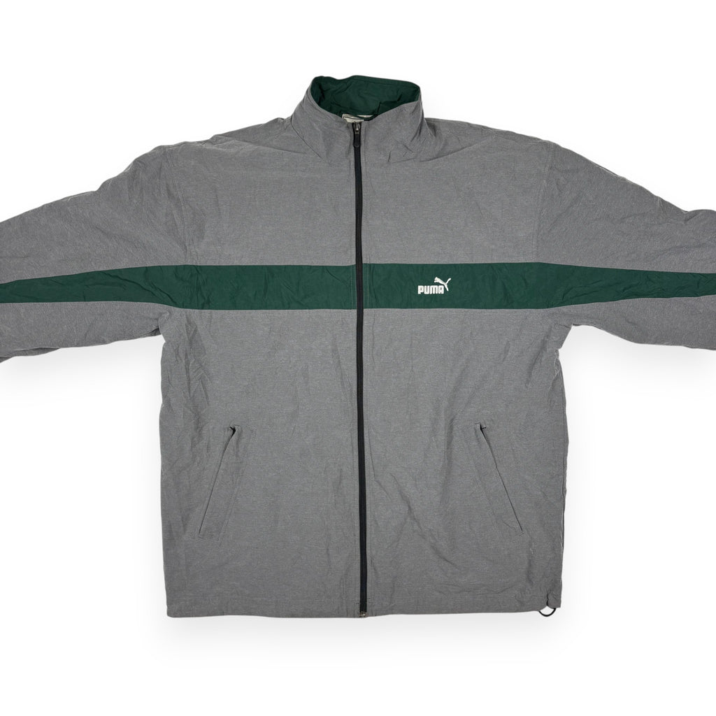 Puma Vintage Trainingsjacke Grau/Grün