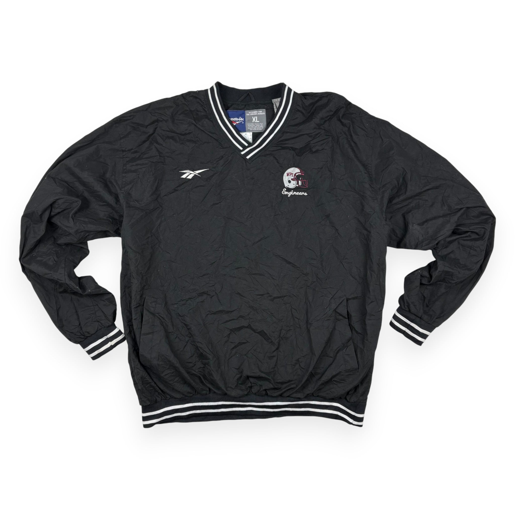 Reebok WPI Engineers Windbreaker Schwarz