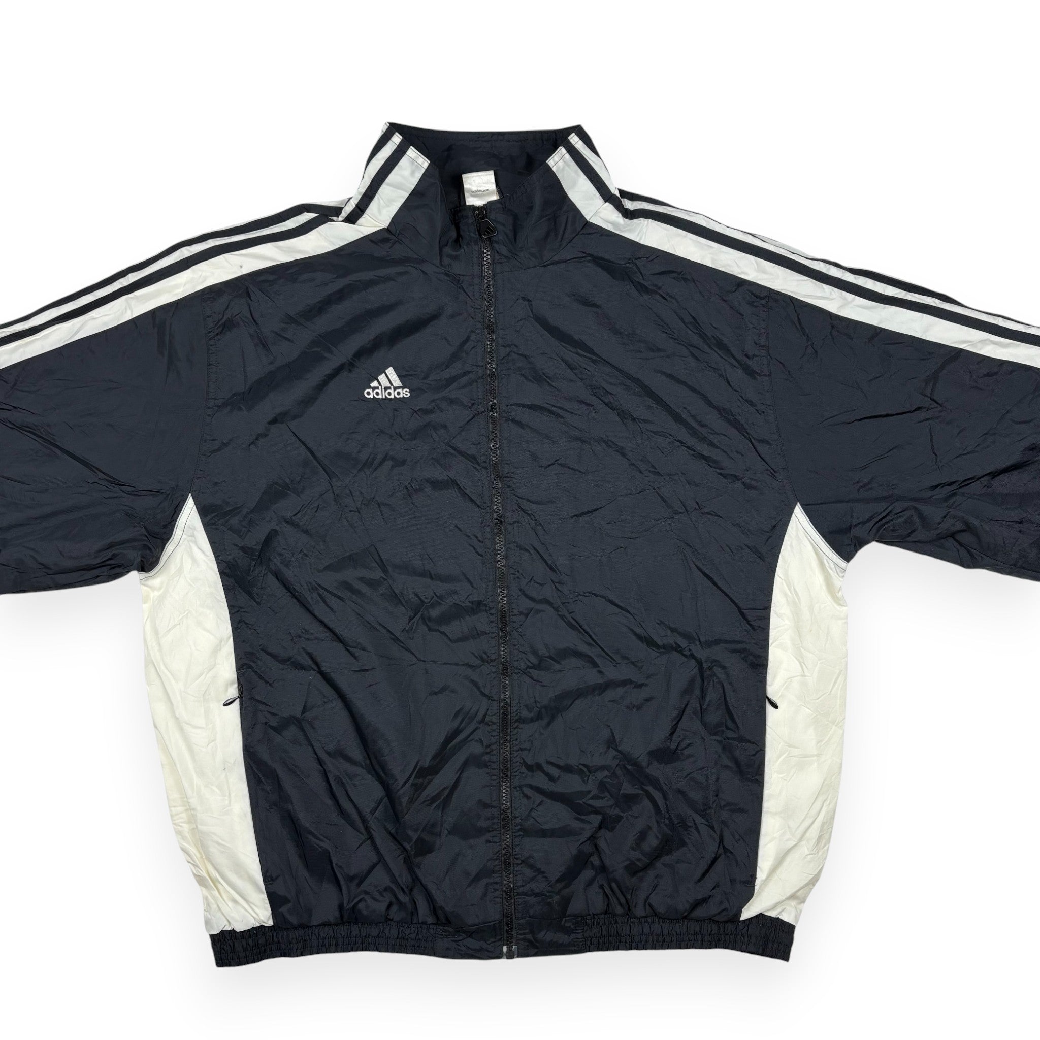 Adidas Trackjacket Schwarz-Weiß