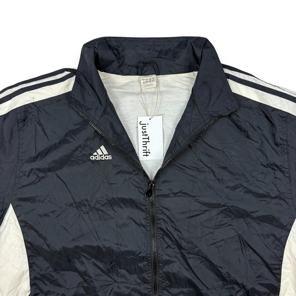 Adidas Trackjacket Schwarz-Weiß