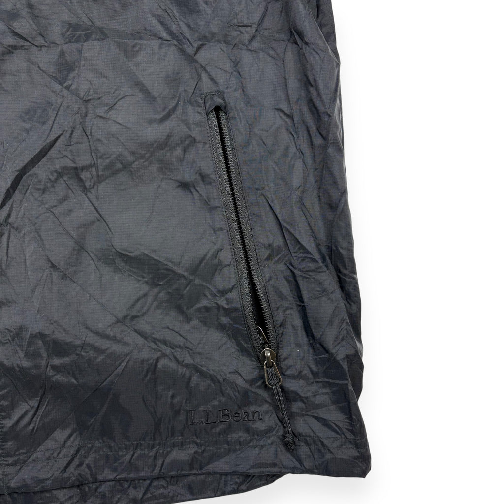 L.L.Bean Windbreaker Jacke Schwarz