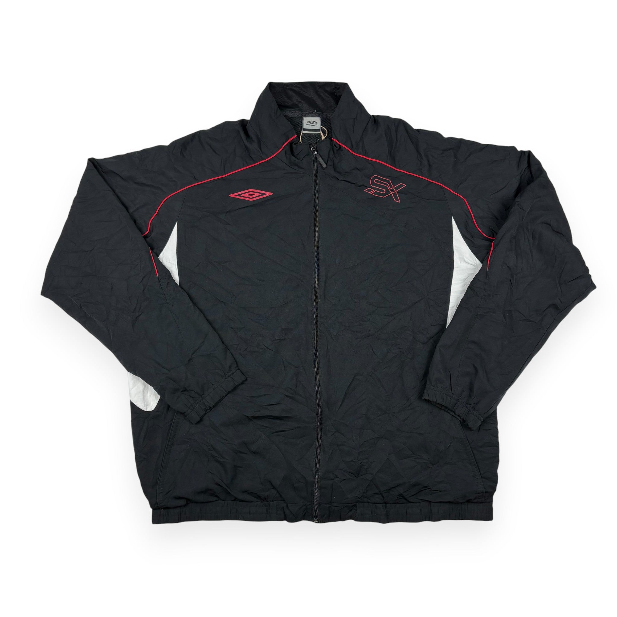 Umbro SX Trackjacket Schwarz-Weiß-Rot