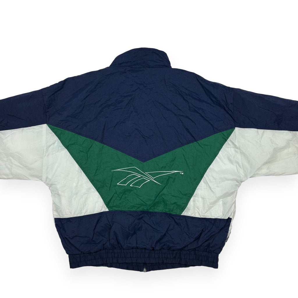 Reebok Trackjacket Navy / Grün / Weiß