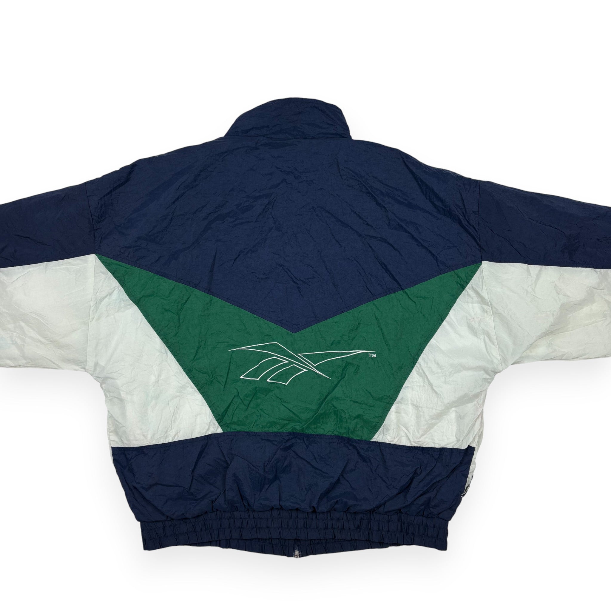 Reebok Trackjacket Navy / Grün / Weiß