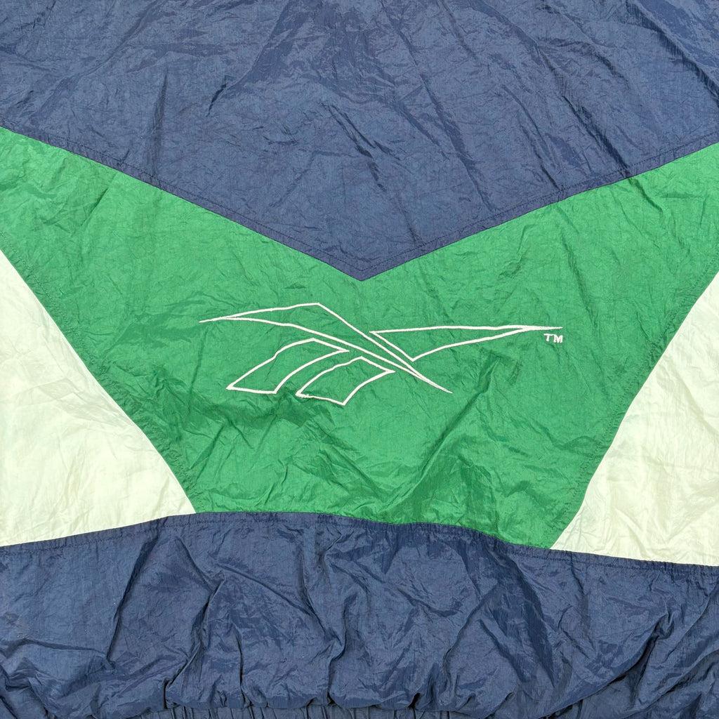 Reebok Trackjacket Navy / Grün / Weiß