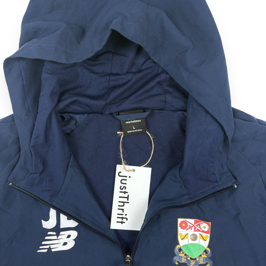 New Balance Trainingsjacke mit Kapuze Dunkelblau