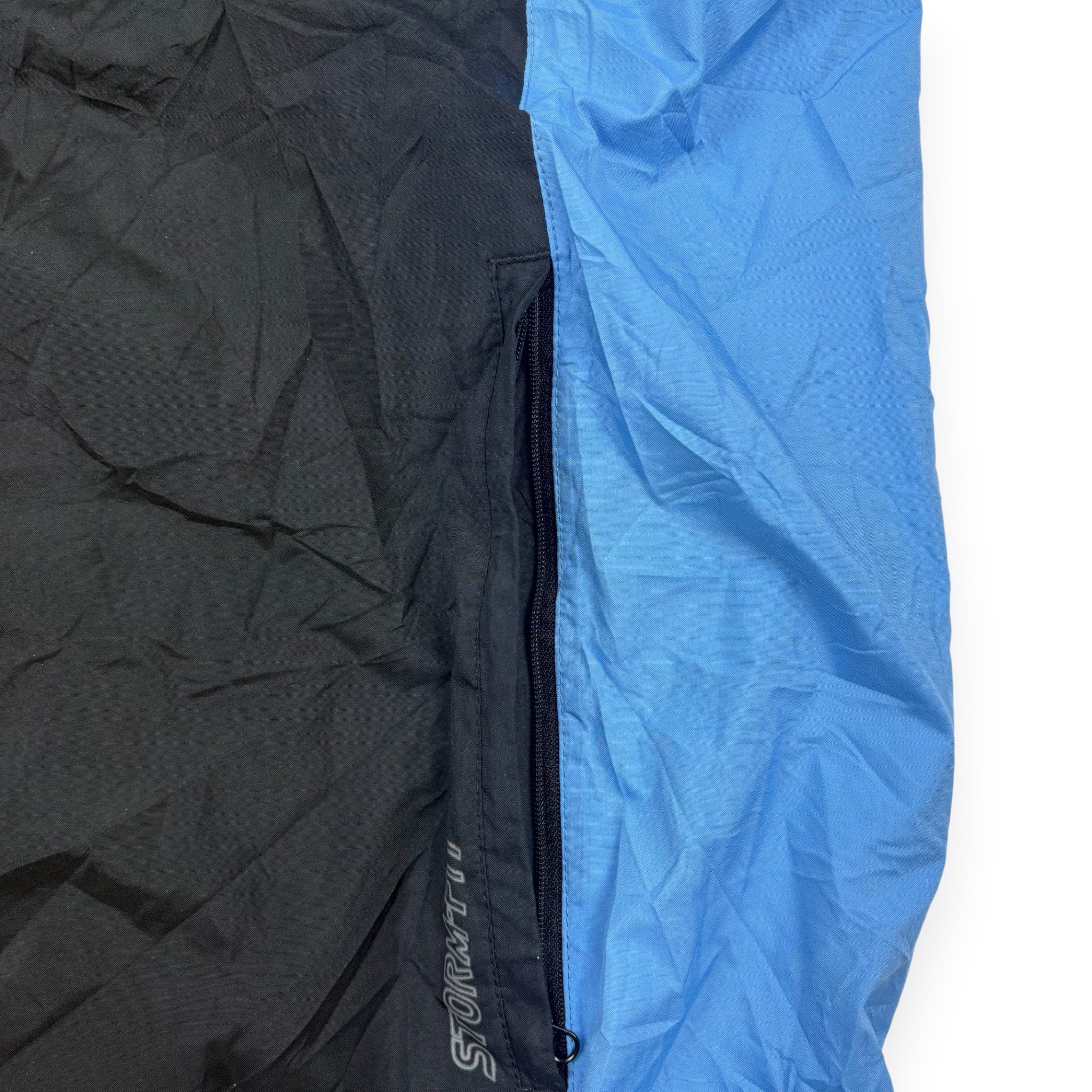 Nike Golf Storm-Fit 1/4 Zip Kurzarm-Windbreaker Schwarz/Blau