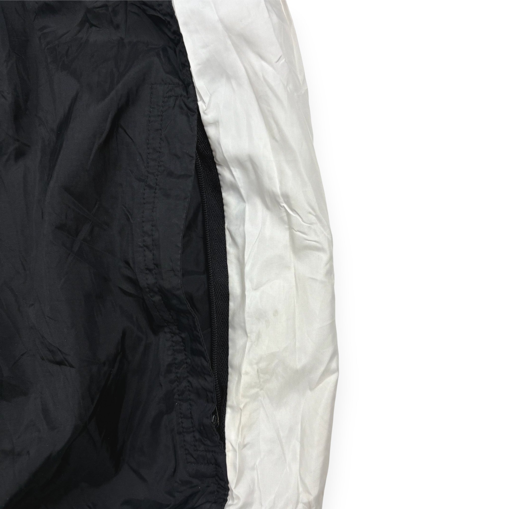 Nike Windbreaker Schwarz Weiß Vintage