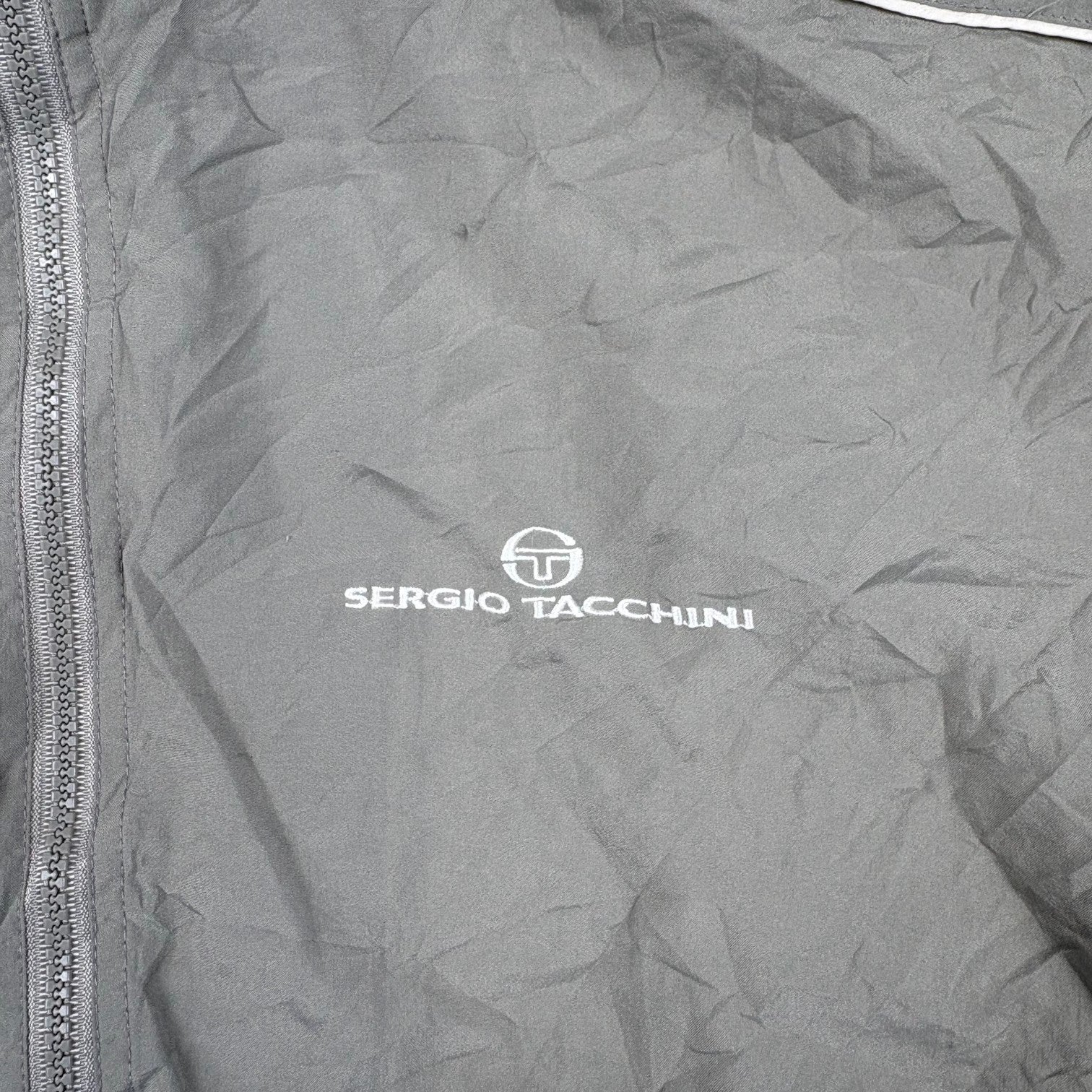 Sergio Tacchini Vintage Trackjacket Salbeigrün