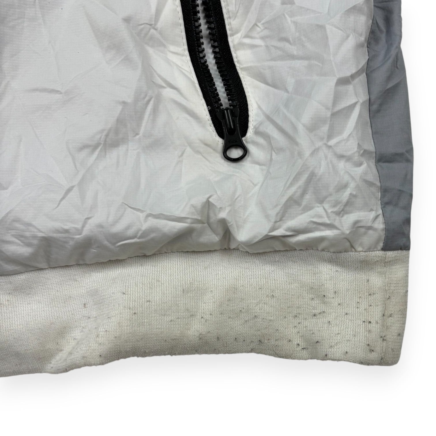 Nike Windrunner Windbreaker Weiß Schwarz Grau