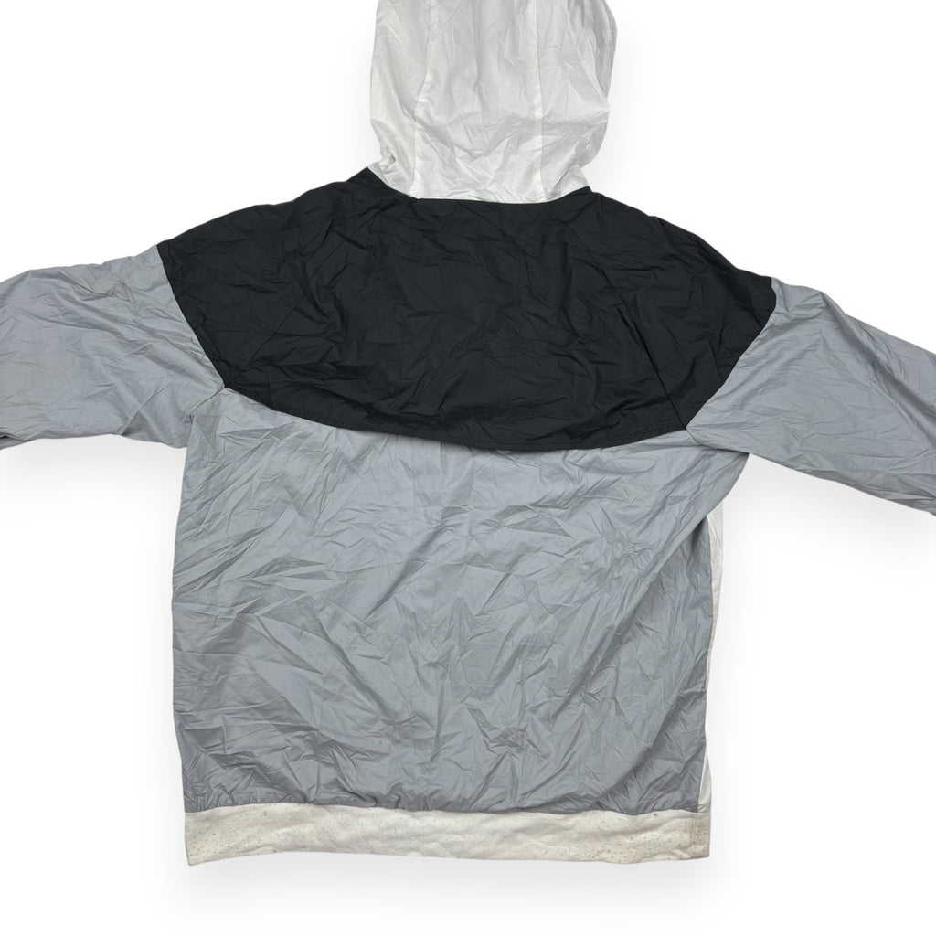 Nike Windrunner Windbreaker Weiß Schwarz Grau