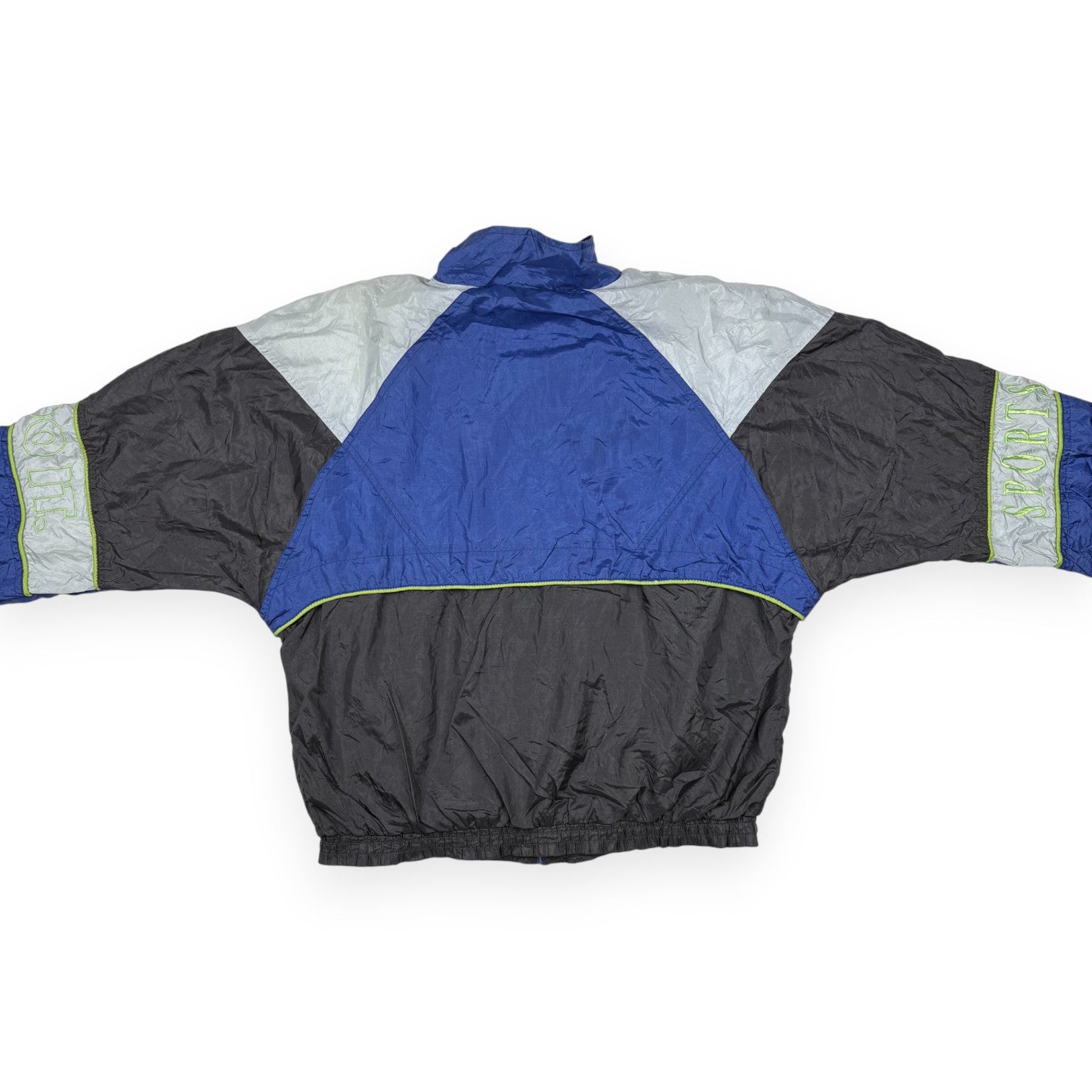 Nike Vintage Trainingsjacke Blau Schwarz Grau