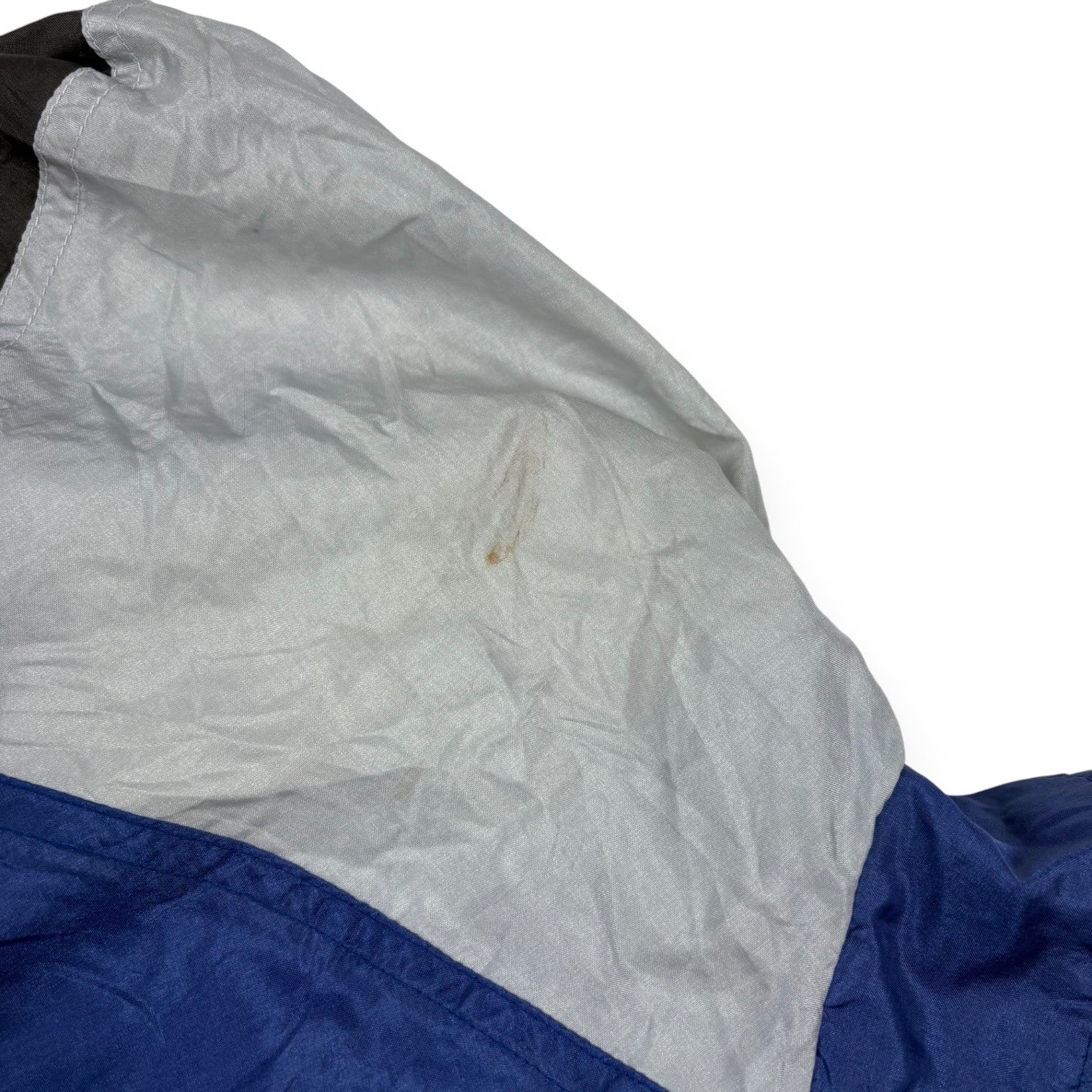 Nike Vintage Trainingsjacke Blau Schwarz Grau