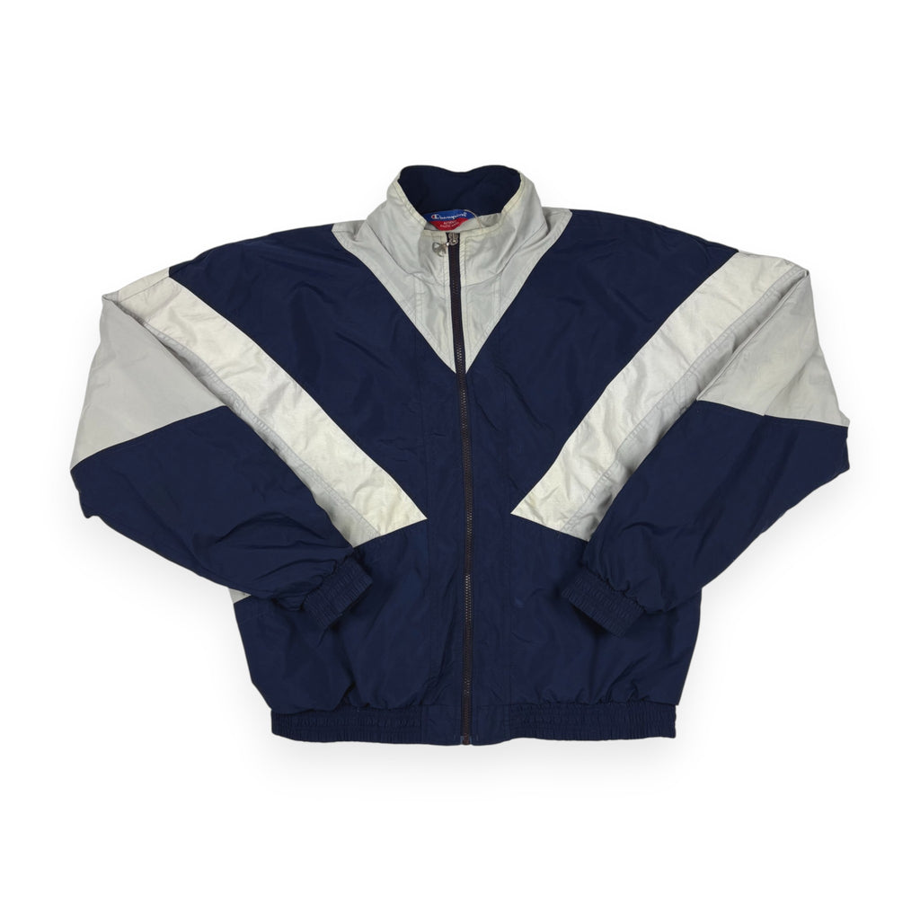 Champion Vintage Windbreaker Blau / Grau