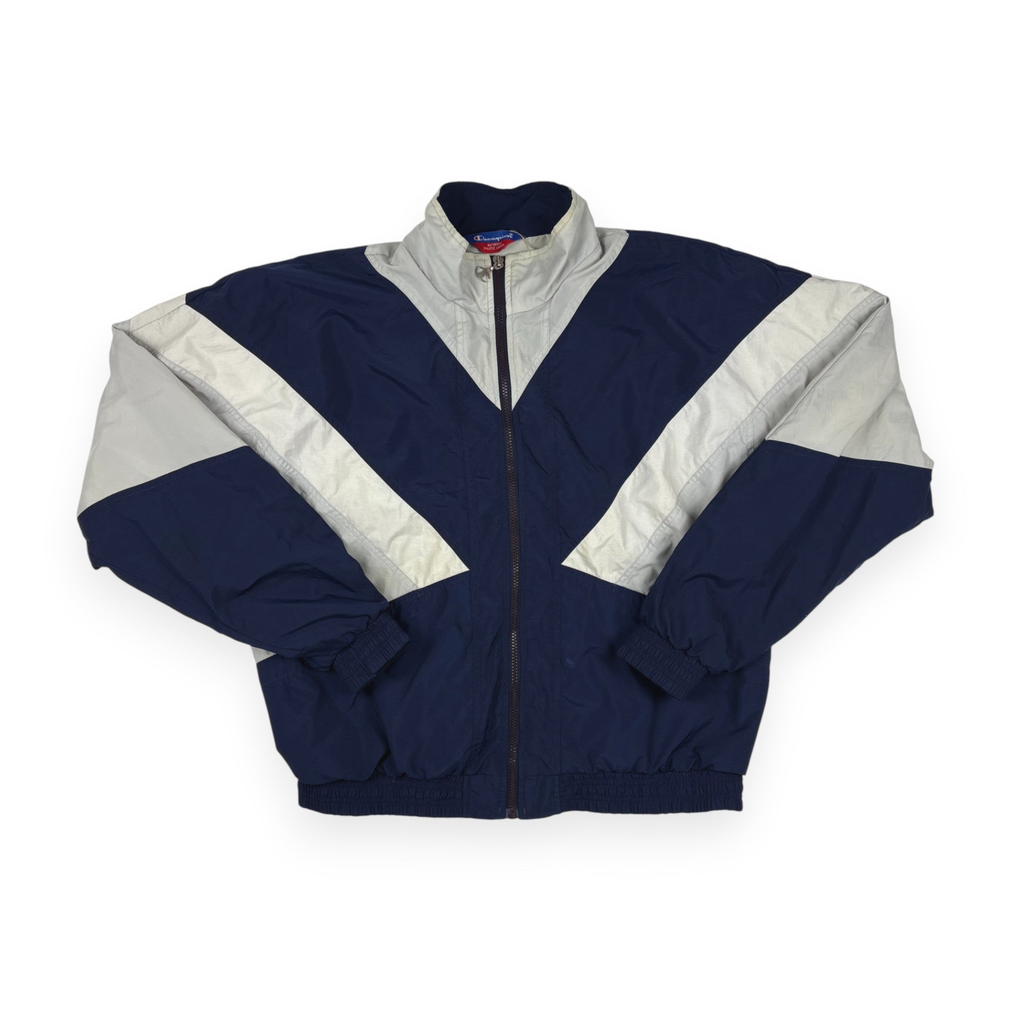 Champion Vintage Windbreaker Blau / Grau