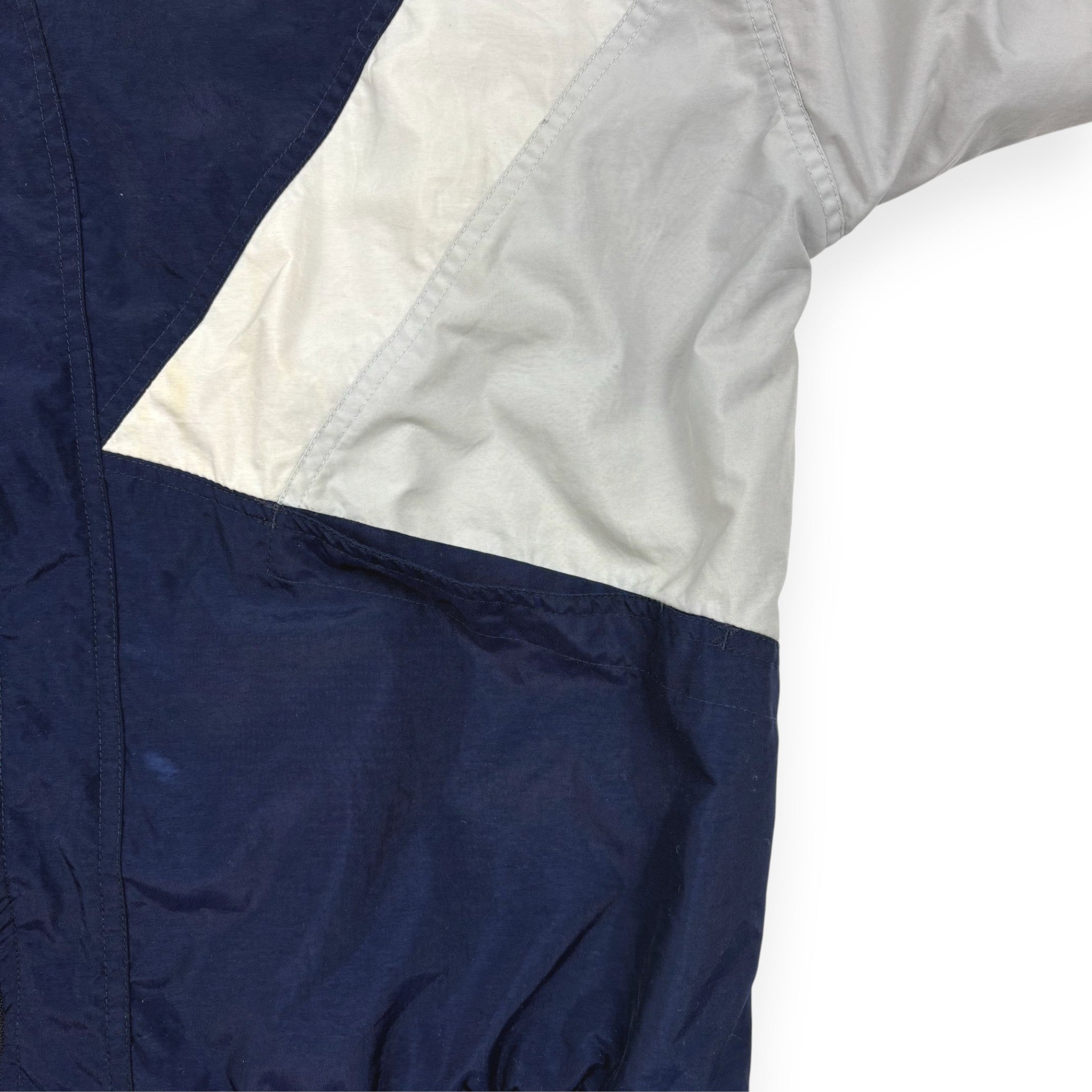 Champion Vintage Windbreaker Blau / Grau