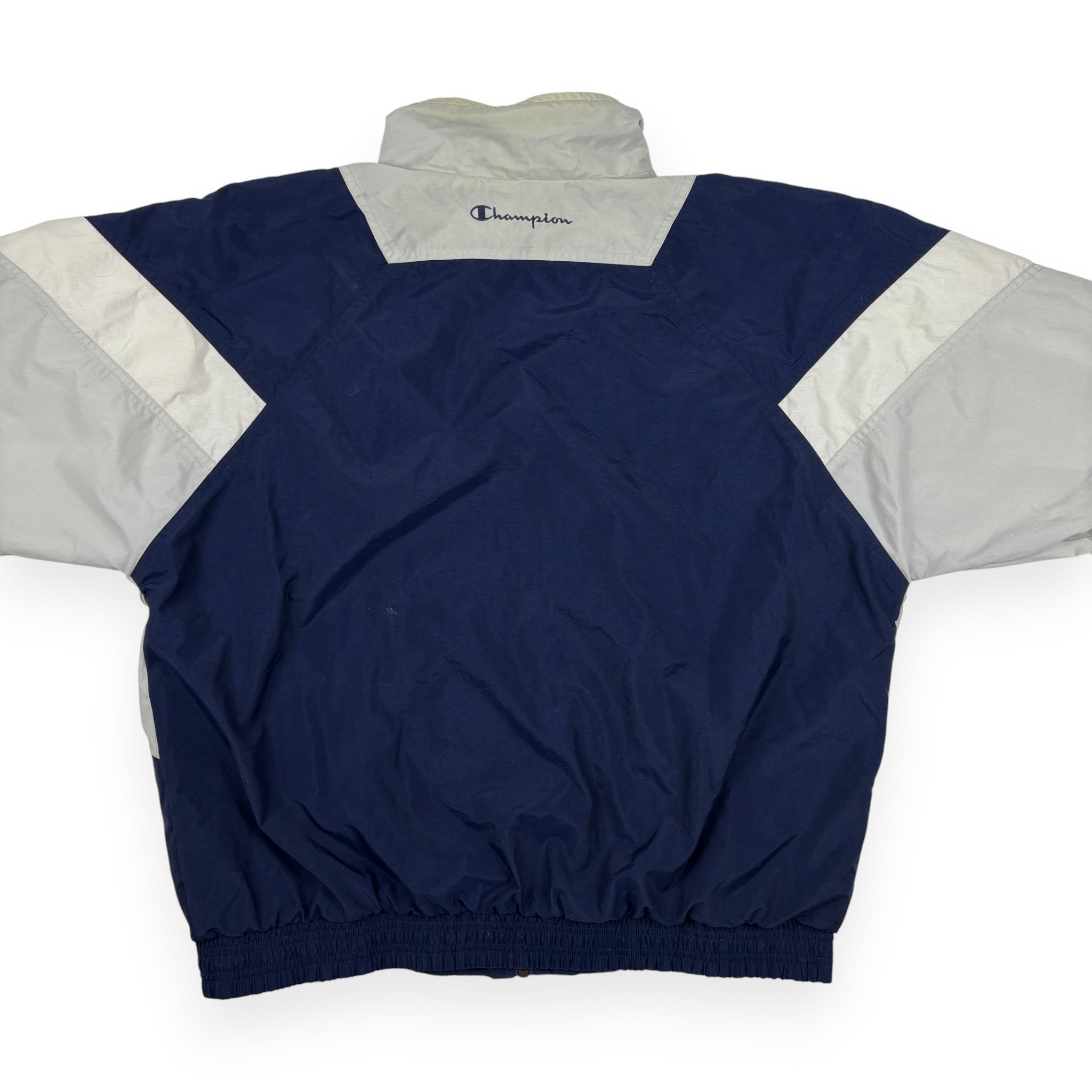 Champion Vintage Windbreaker Blau / Grau