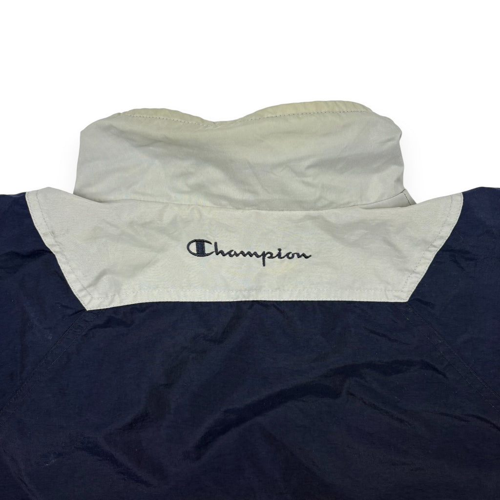 Champion Vintage Windbreaker Blau / Grau