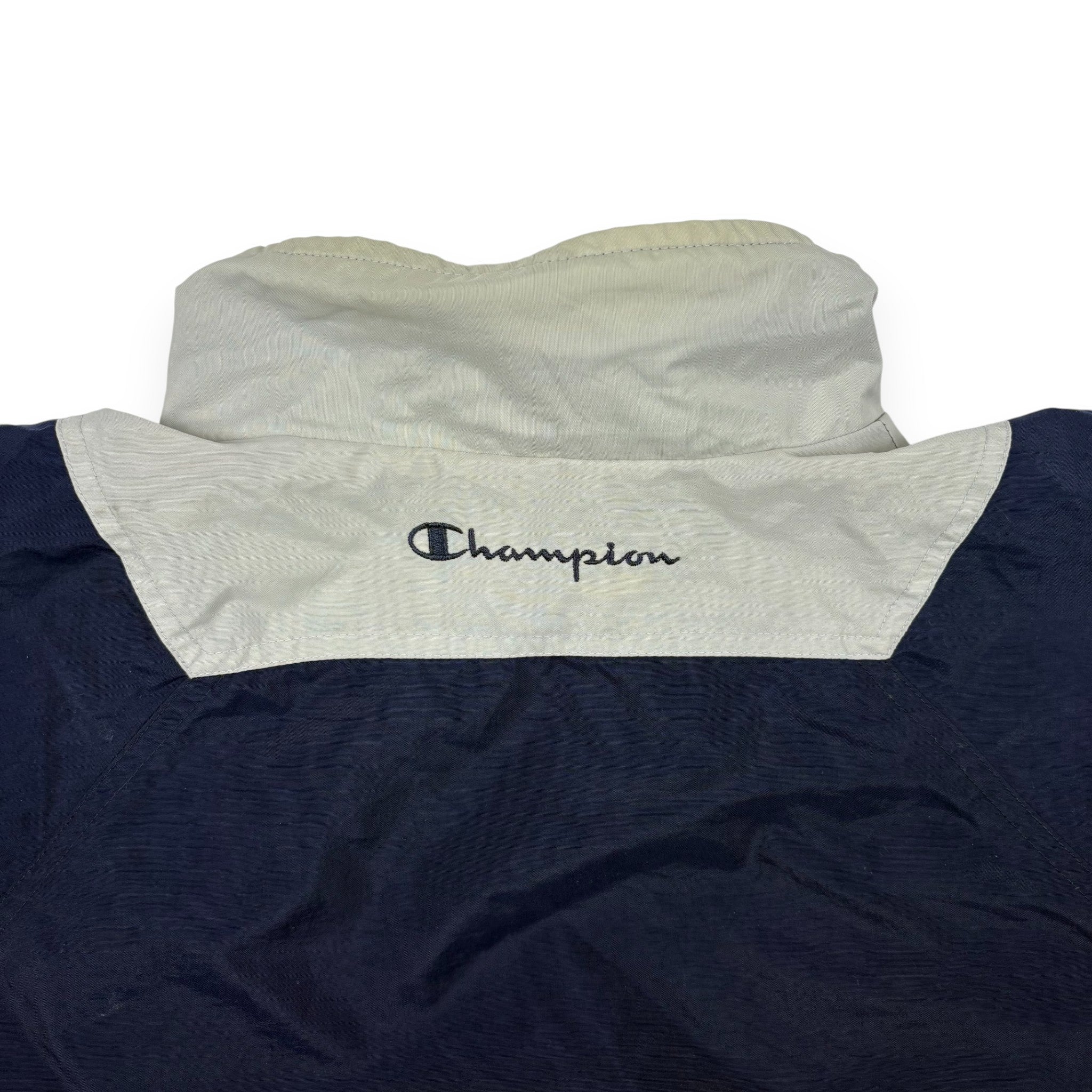 Champion Vintage Windbreaker Blau / Grau