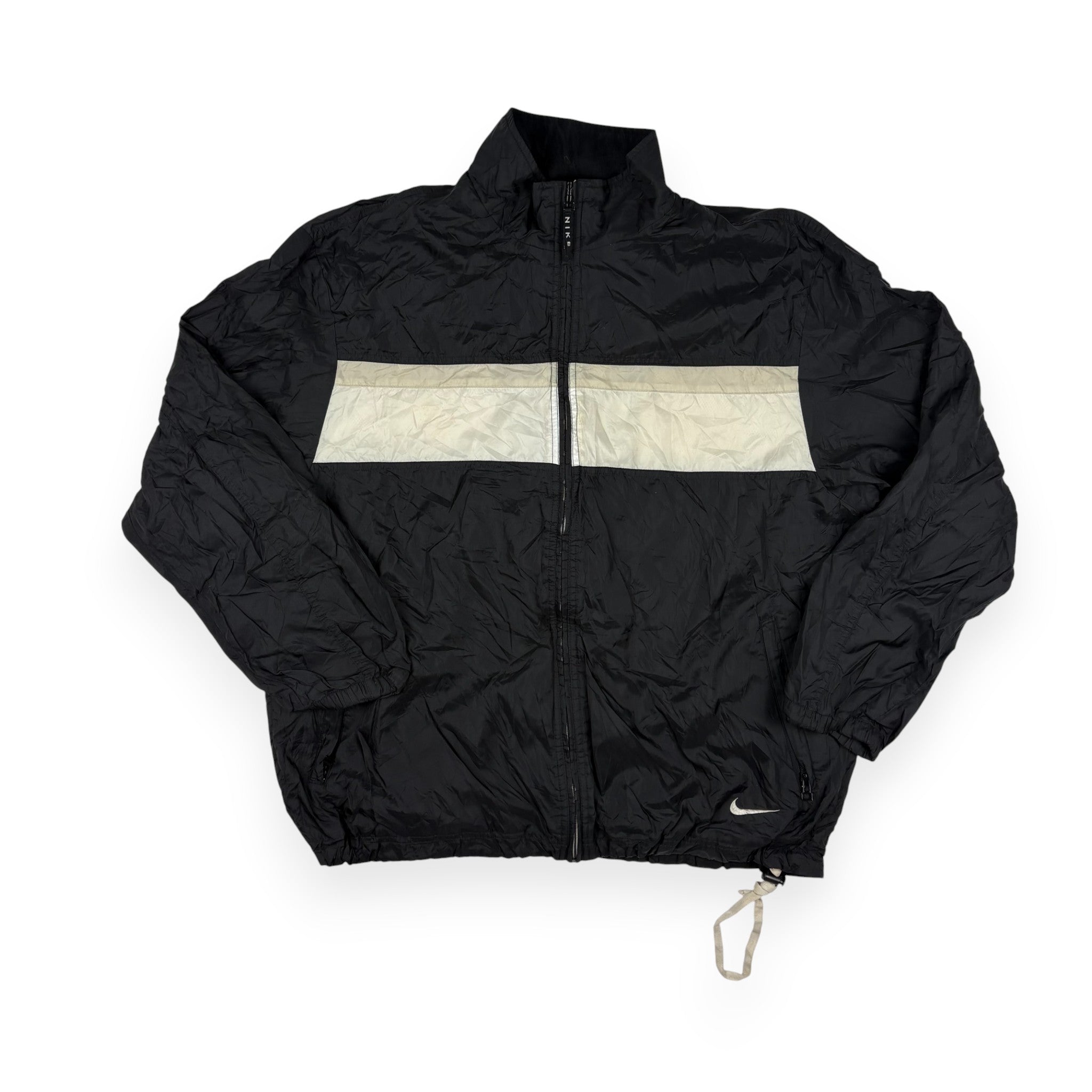 Nike Vintage Windbreaker Schwarz / Weiß