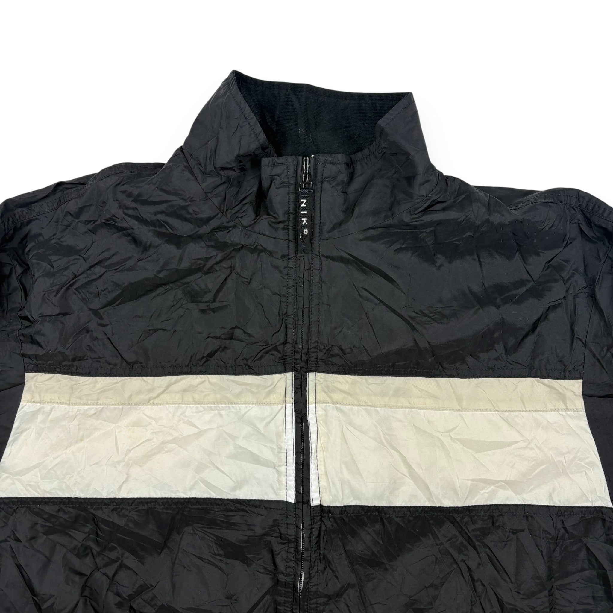 Nike Vintage Windbreaker Schwarz / Weiß