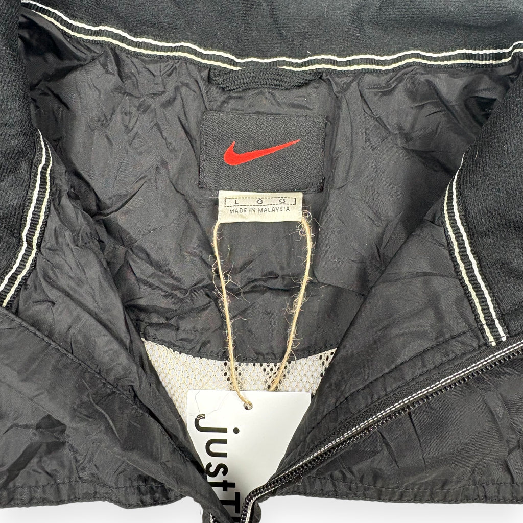 Nike Vintage Windbreaker Schwarz / Weiß