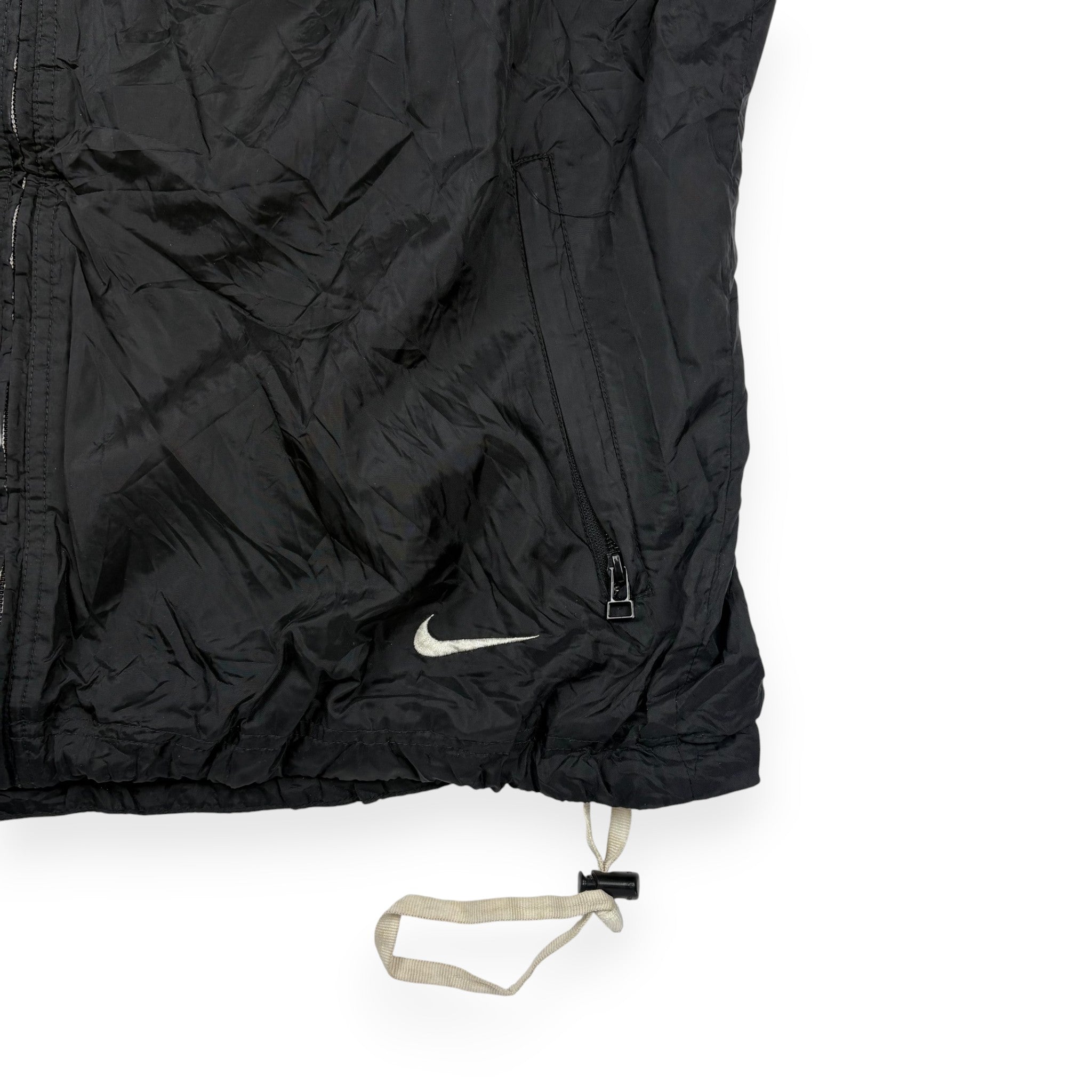 Nike Vintage Windbreaker Schwarz / Weiß