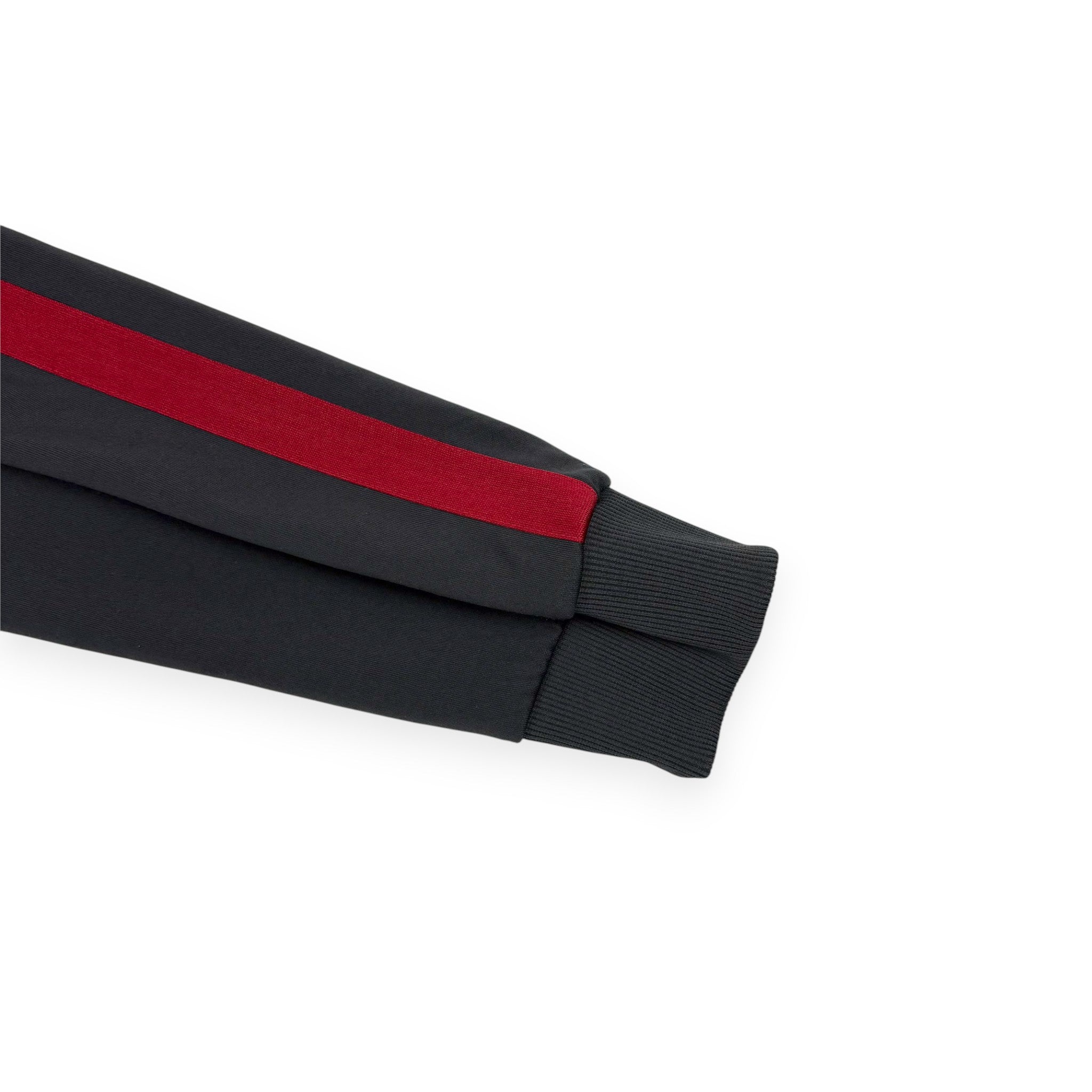 Nike Trackjacket Grau-Weiß mit roten Details