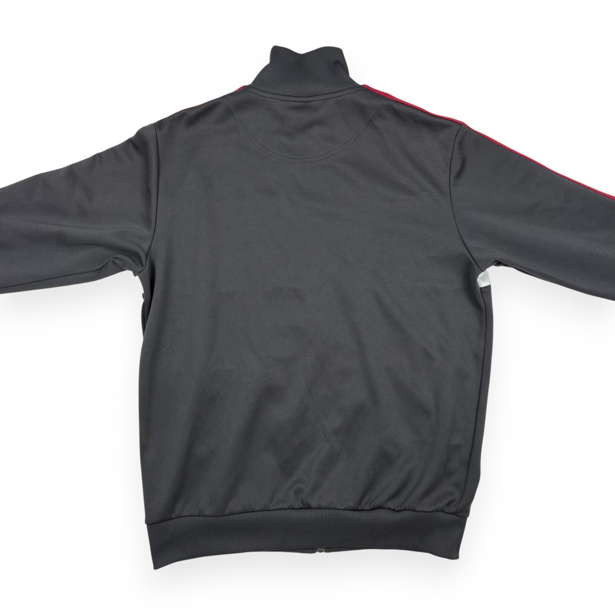 Nike Trackjacket Grau-Weiß mit roten Details