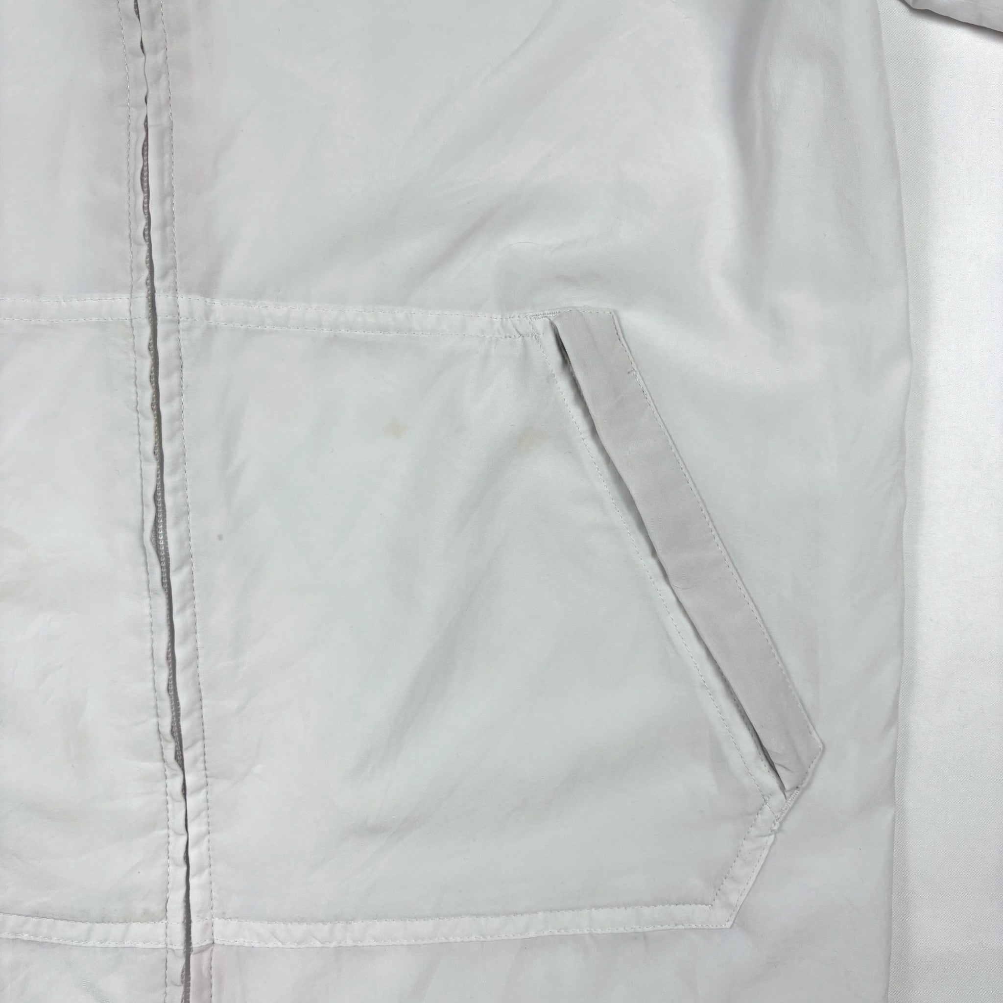 Adidas Trackjacket Weiß mit magenta Details