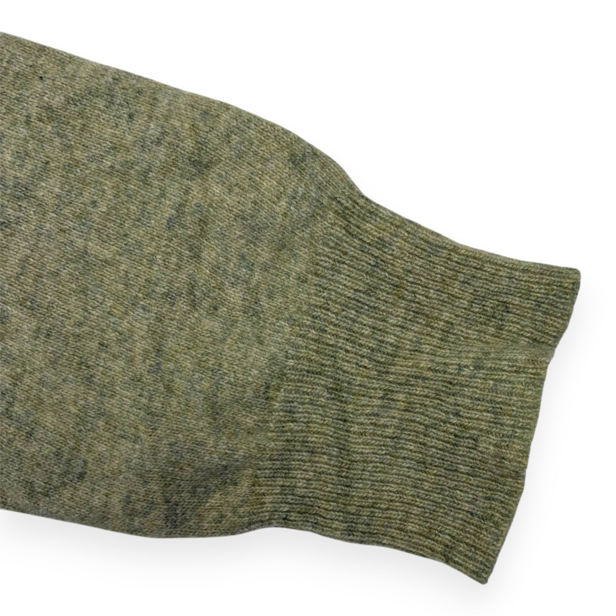 Lacoste V-Neck Strickpullover Salbeigrün