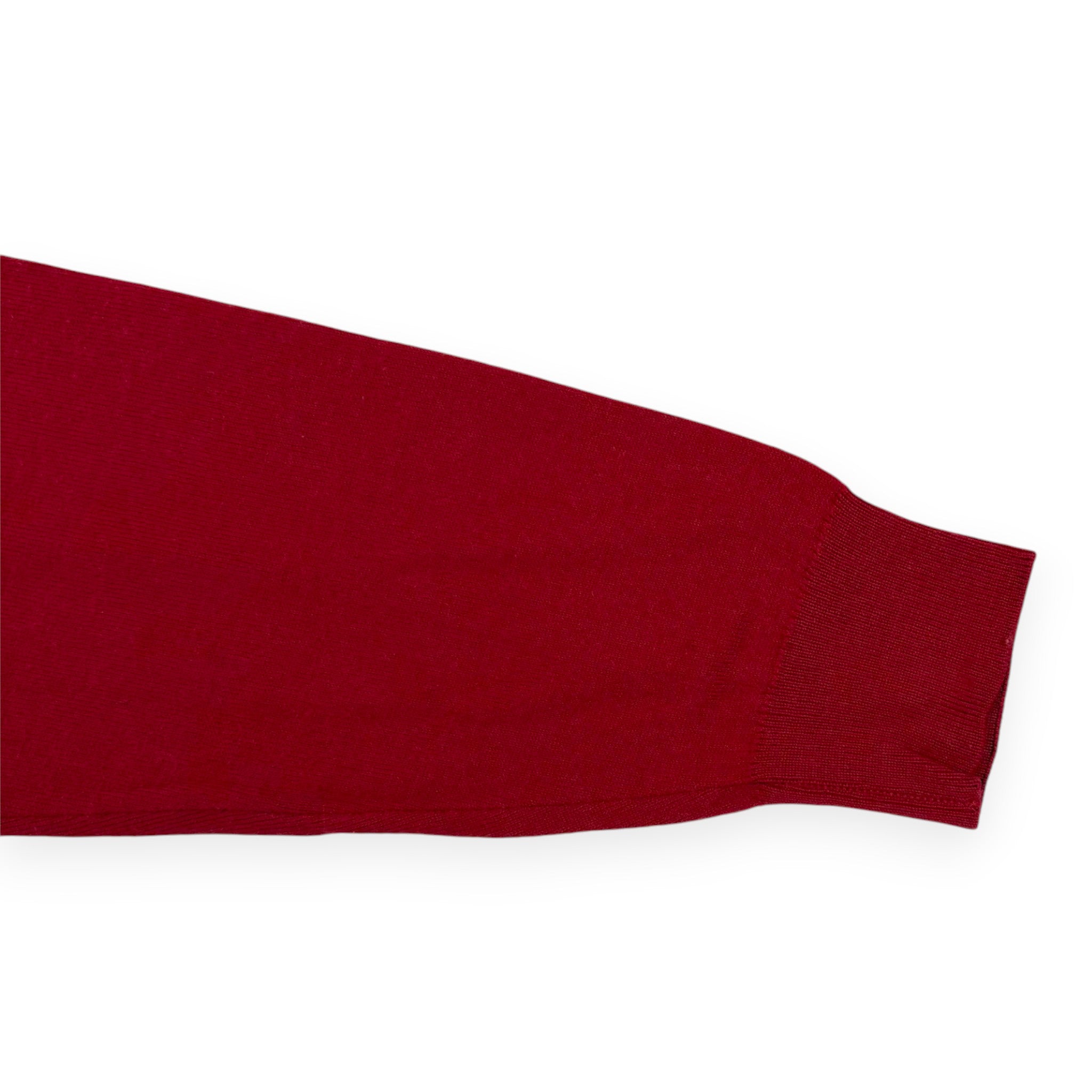 Lacoste V-Neck Strickpullover Rot