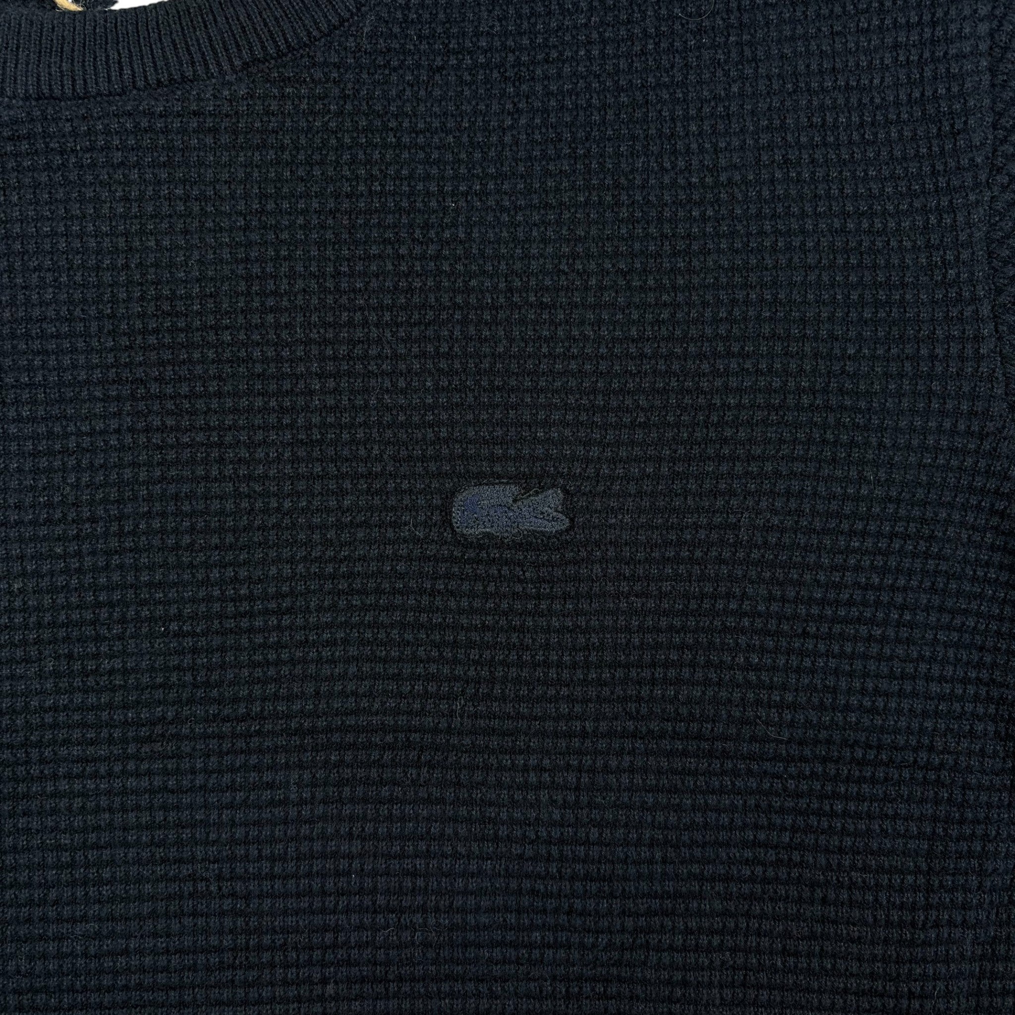 Lacoste Strickpullover Navy Blau Slim Fit